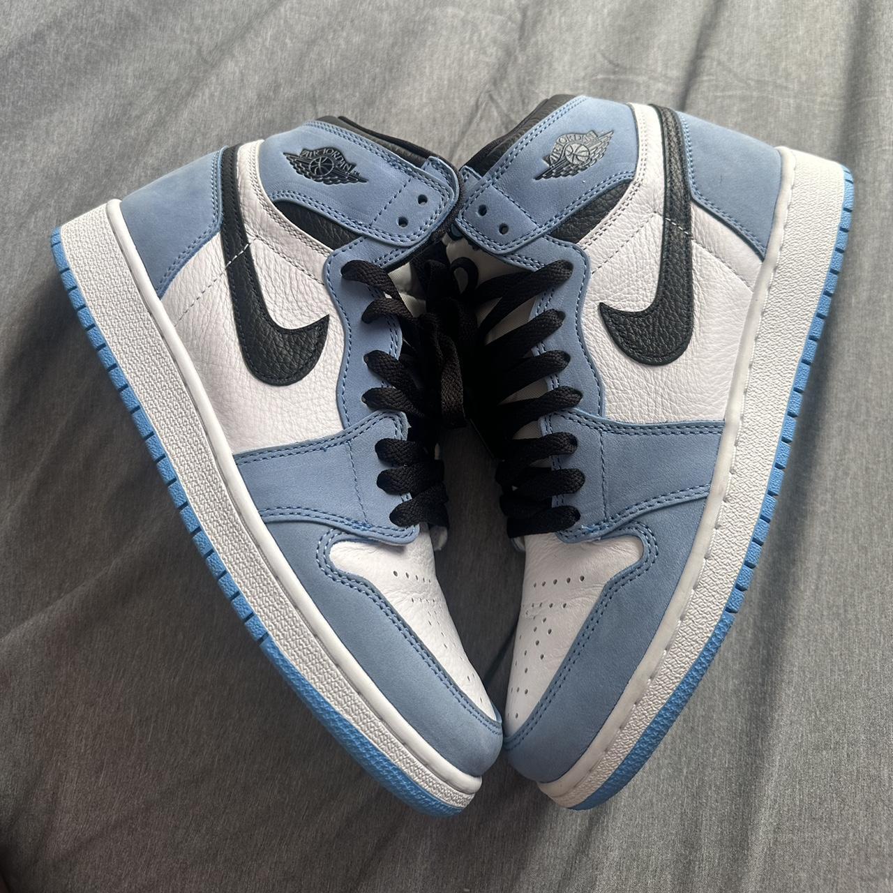 retro 1 hi og university blue NO BOX size gs 6y... Depop