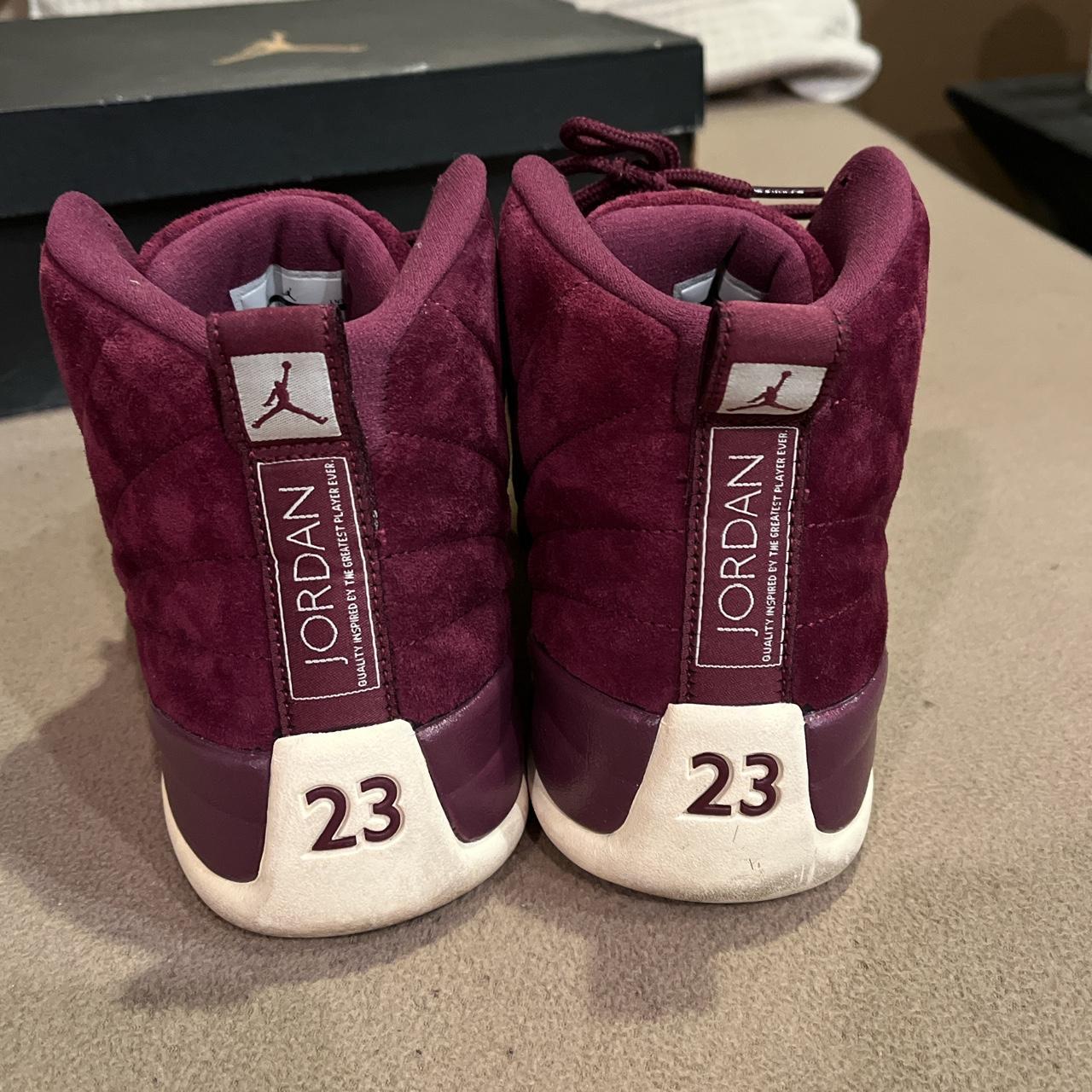 jordan 12 bordeaux stockx