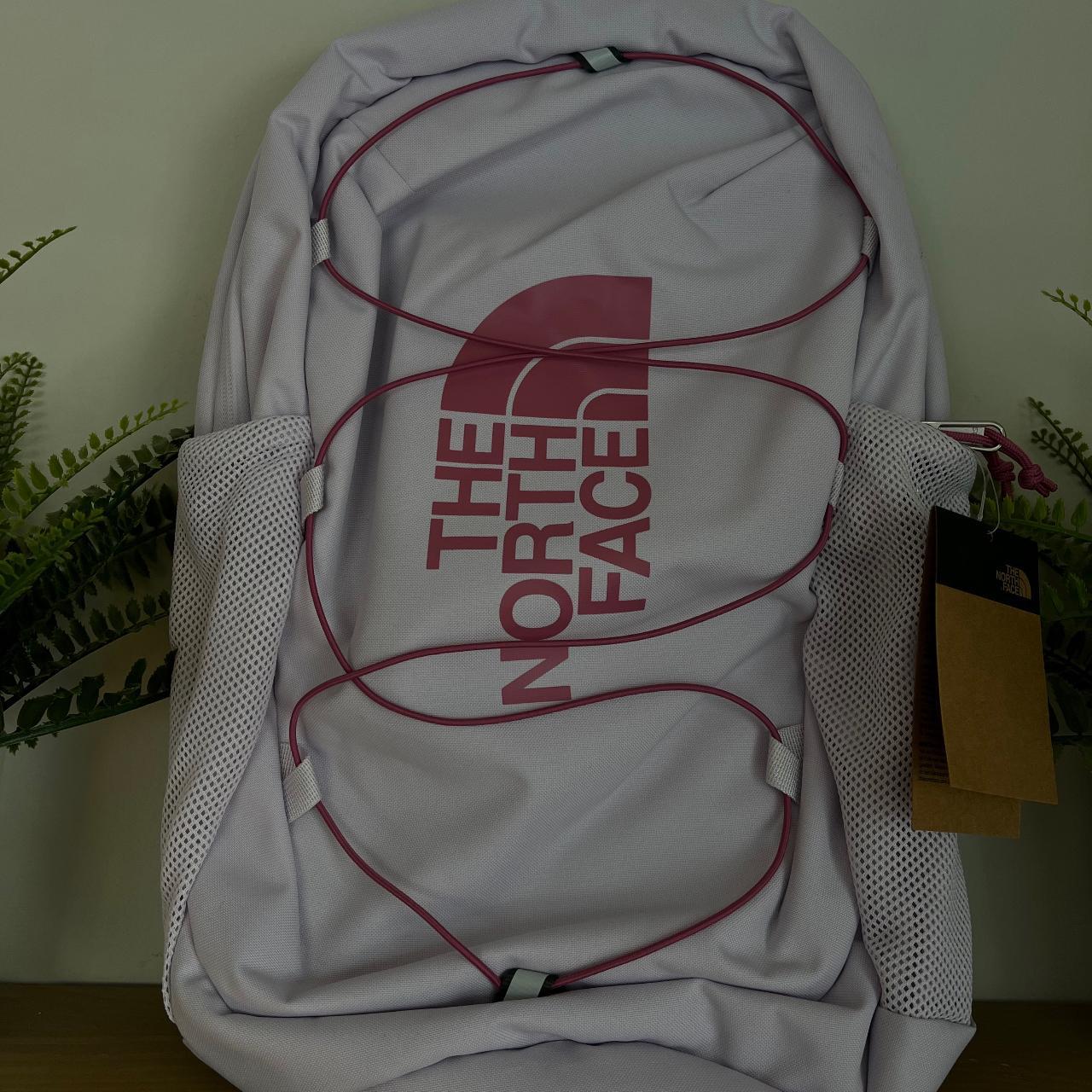 North face jester clearance backpack pink and gray