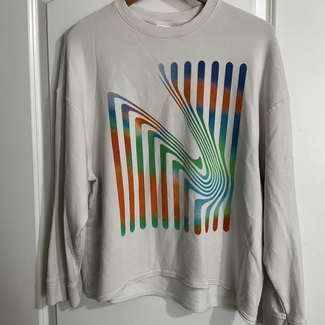 Rainbow nike sweatshirt hotsell