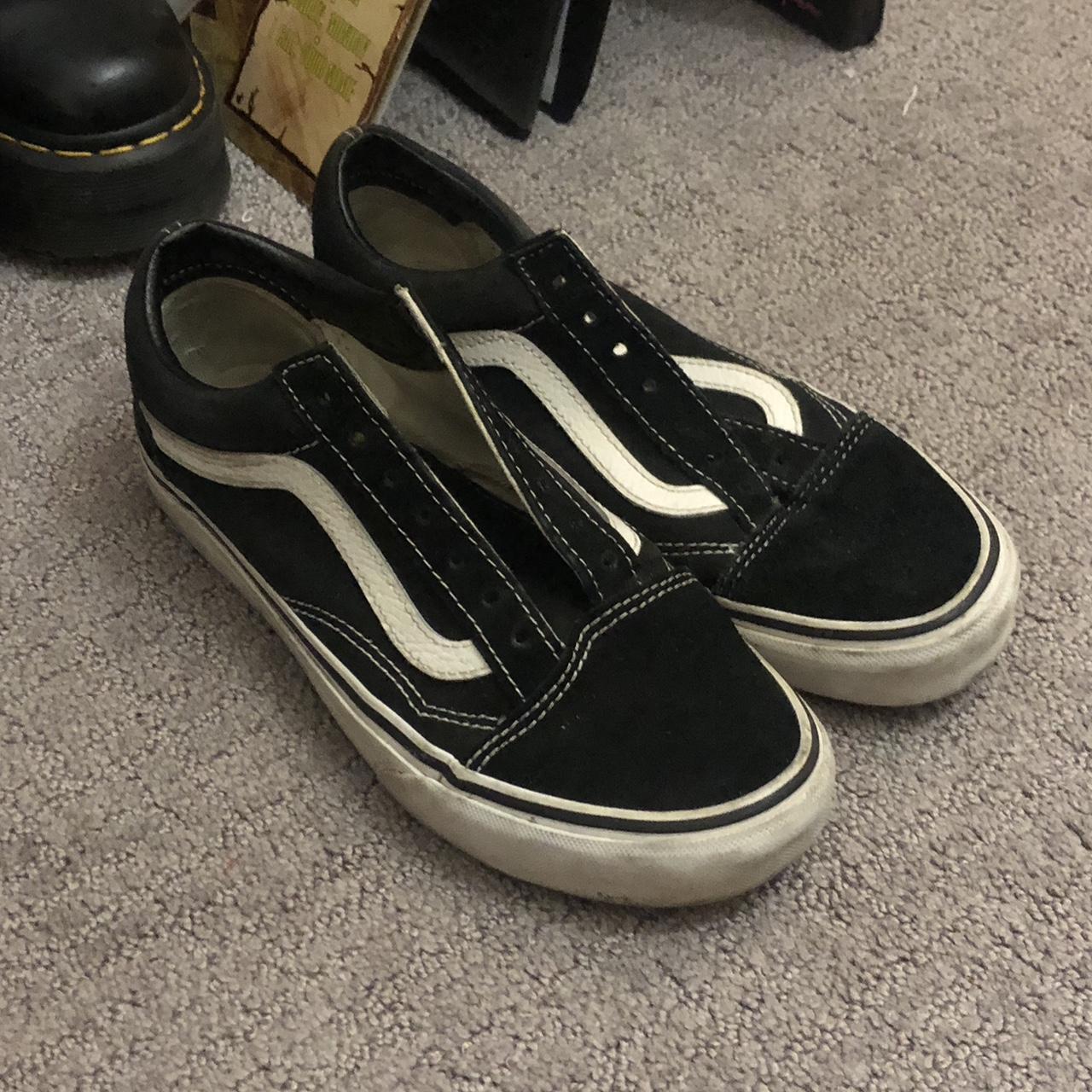 Vans with clearance no laces