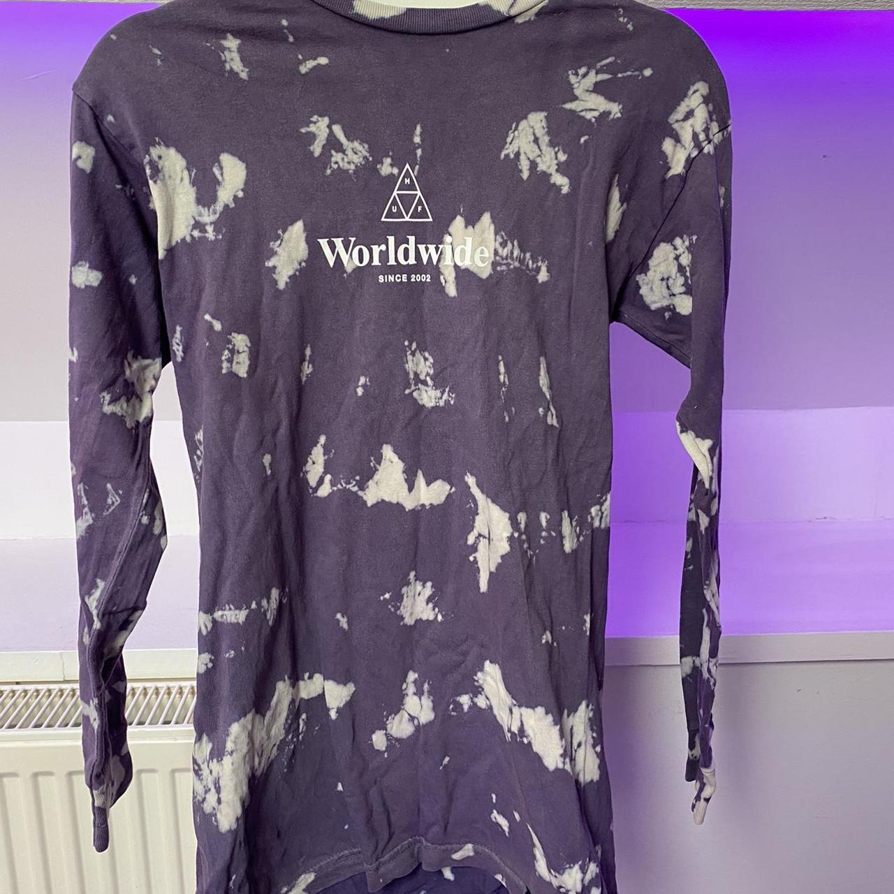 huf tie dye shirt