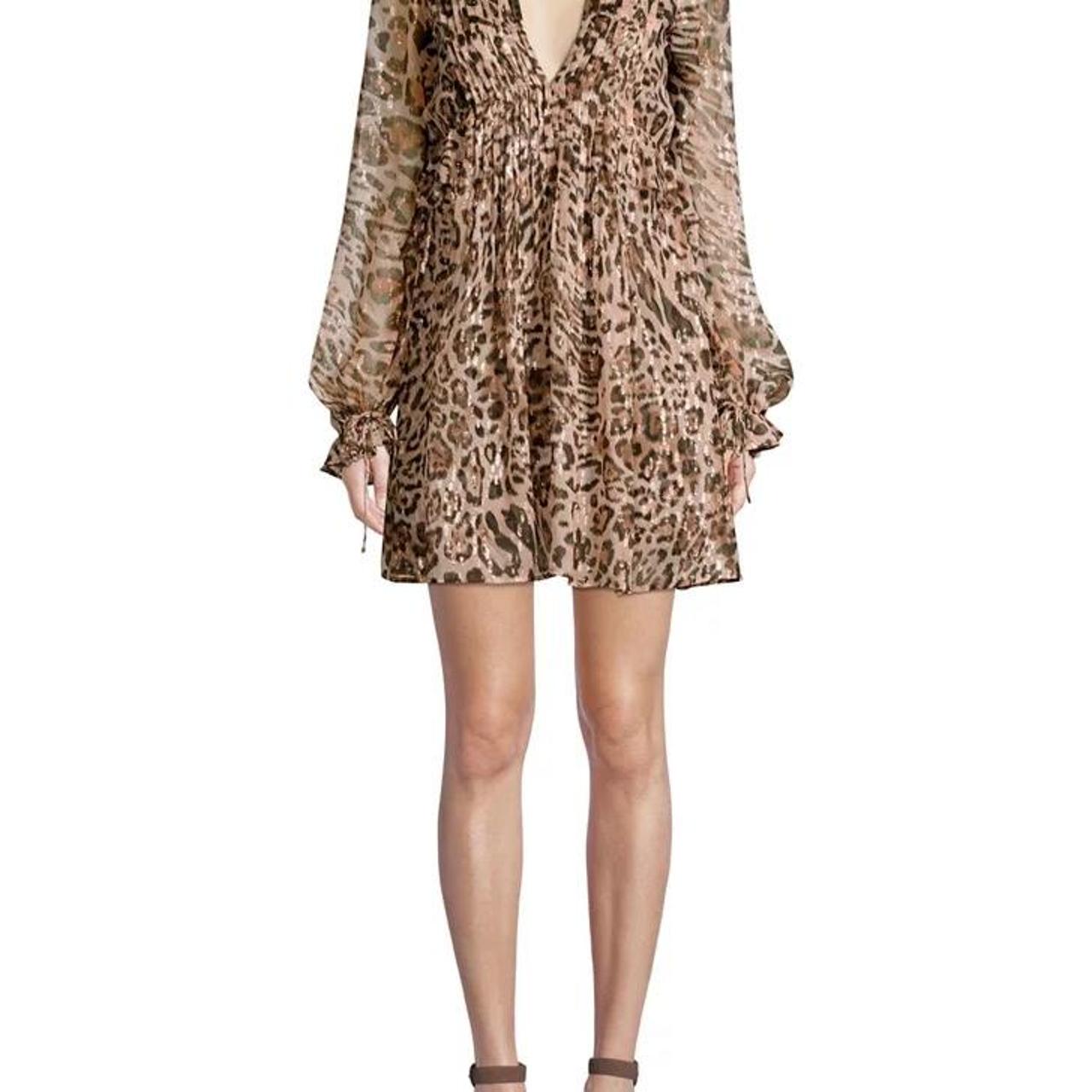 The kooples animal print 2024 dress