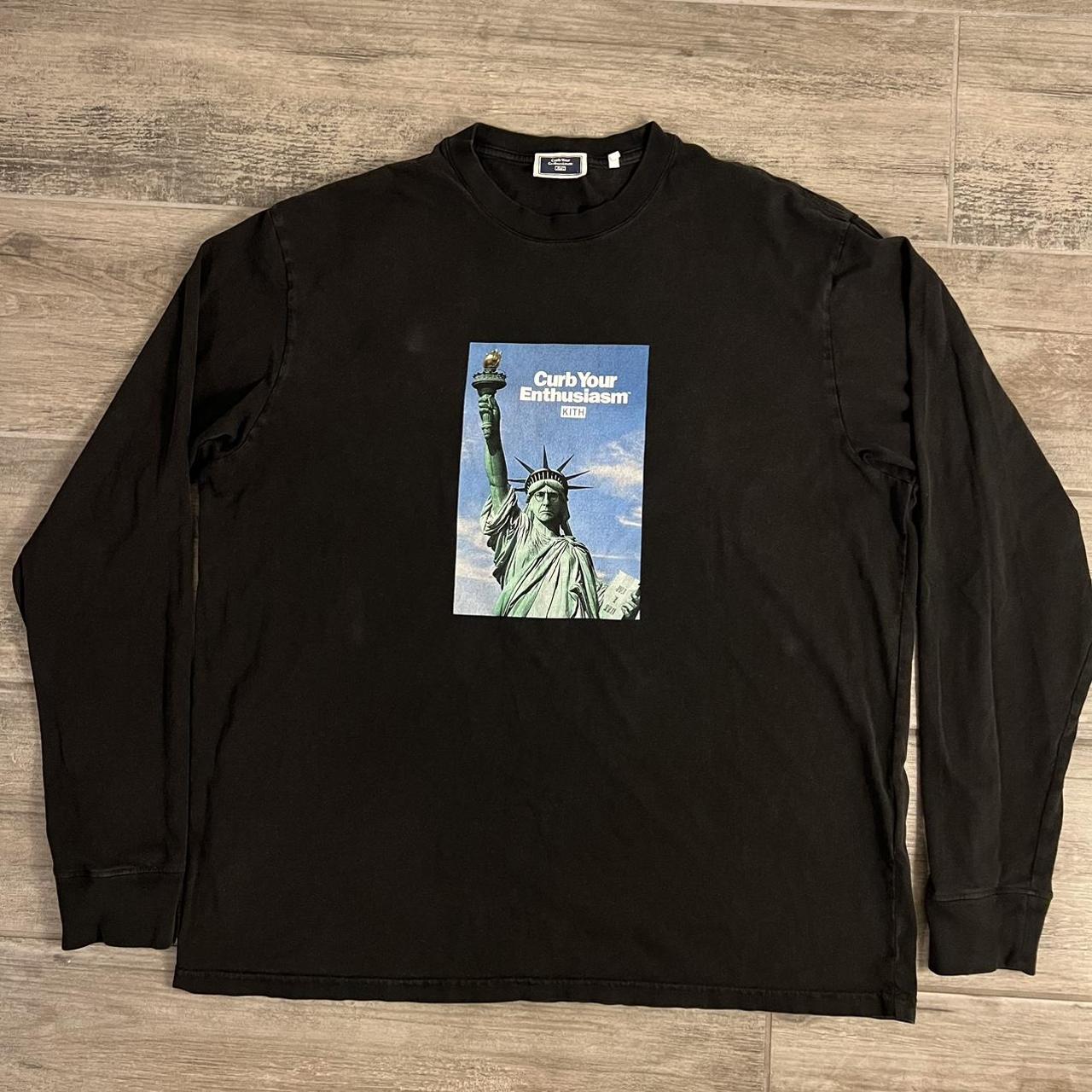 KITH Curb Your Enthusiasm Tシャツ XL ブラック - メルカリ