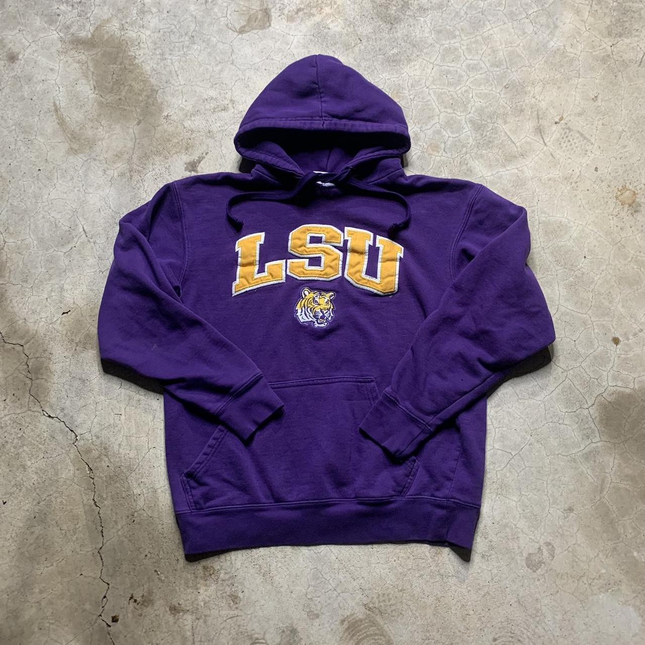 Men's Purple and Yellow Hoodie | Depop