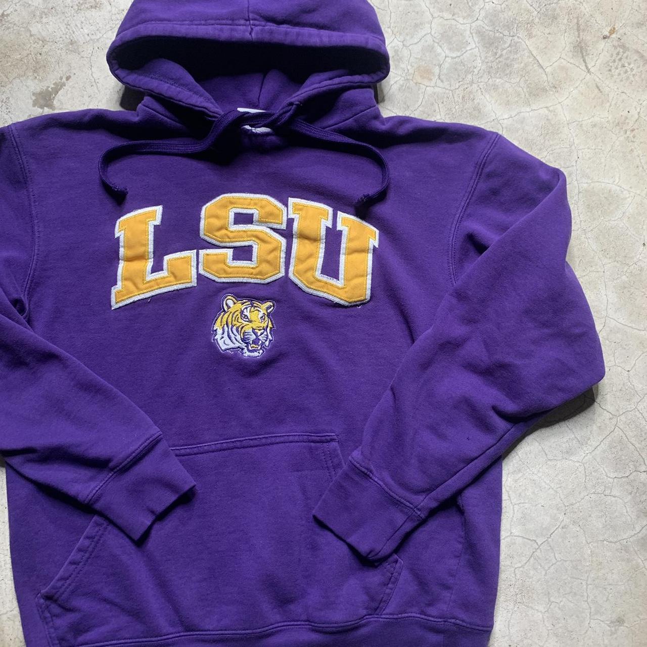 Men's Purple and Yellow Hoodie | Depop