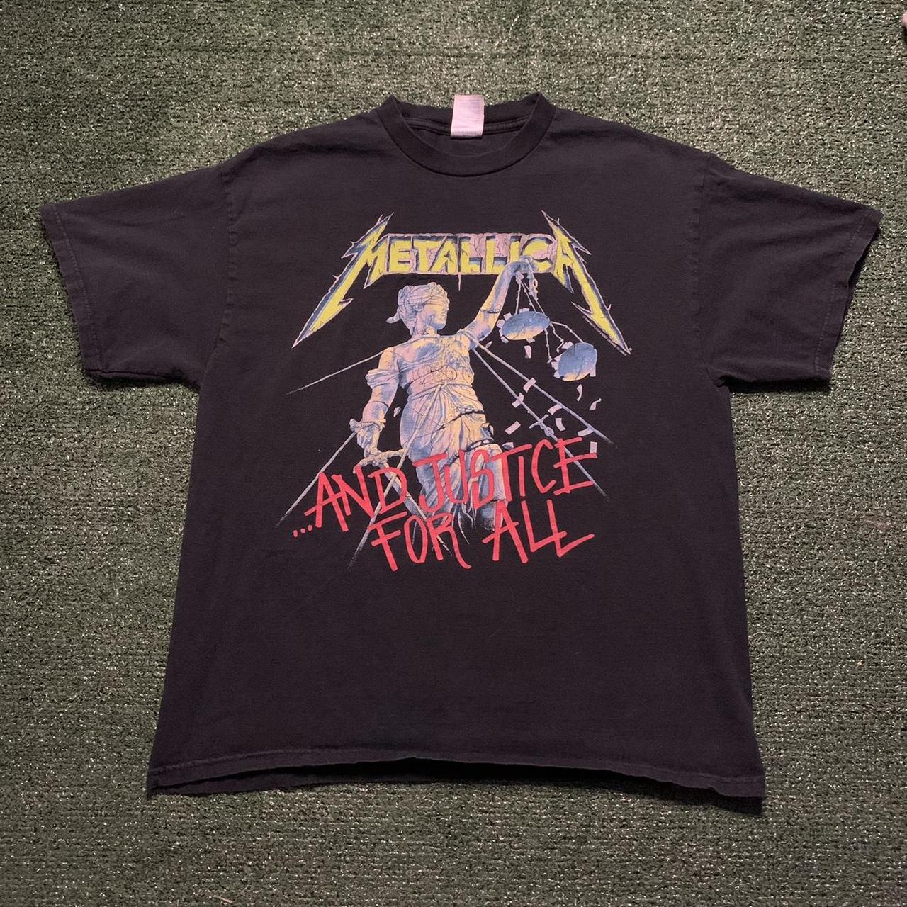 Vintage Metallica ‘And Justice For All’ 2000s... - Depop