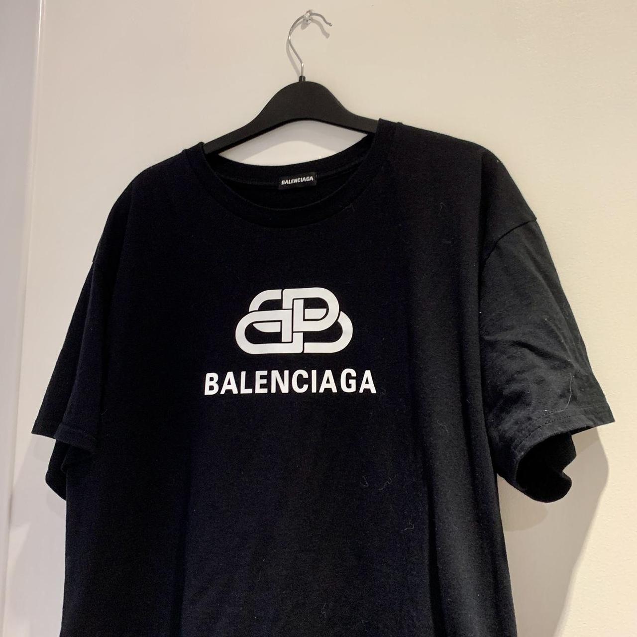 Balenciaga Shirt. Fits baggy/oversized. #Opium... - Depop