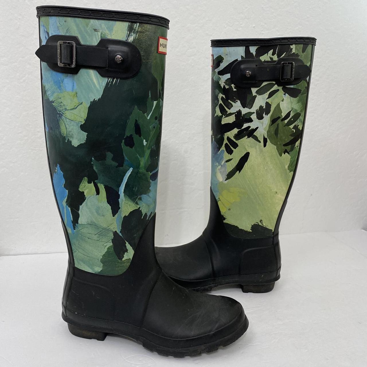 Floral hunter outlet boots