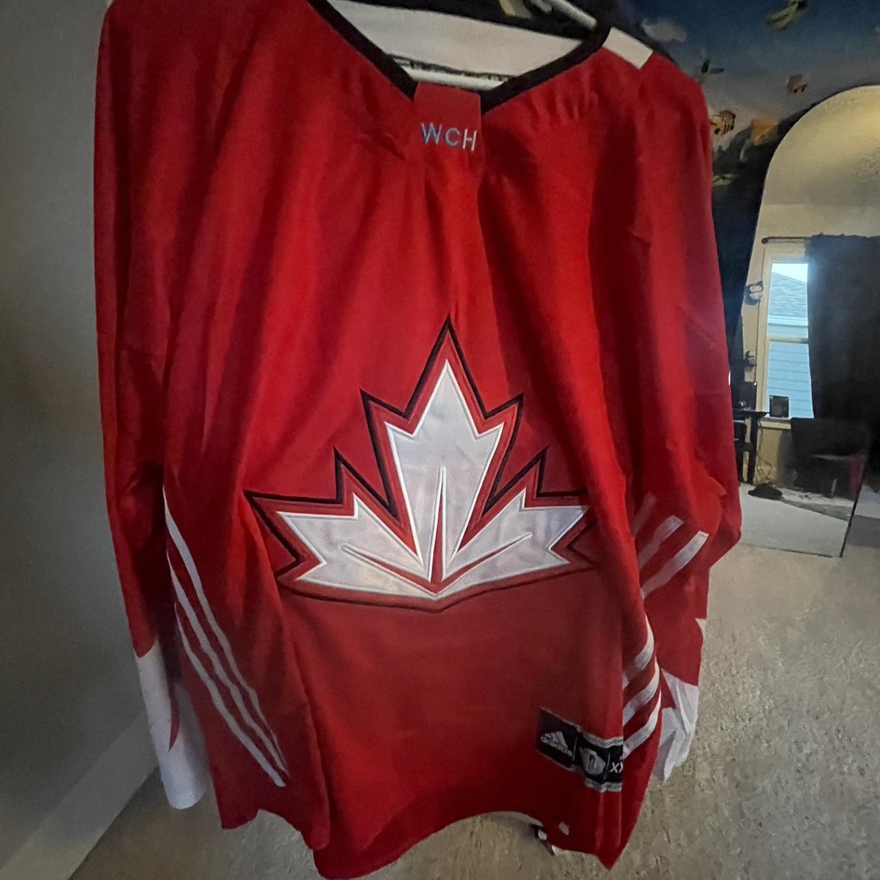 CANADA CROSBY WORLD CUP HOCKEY JERSEY MINT CONDITION