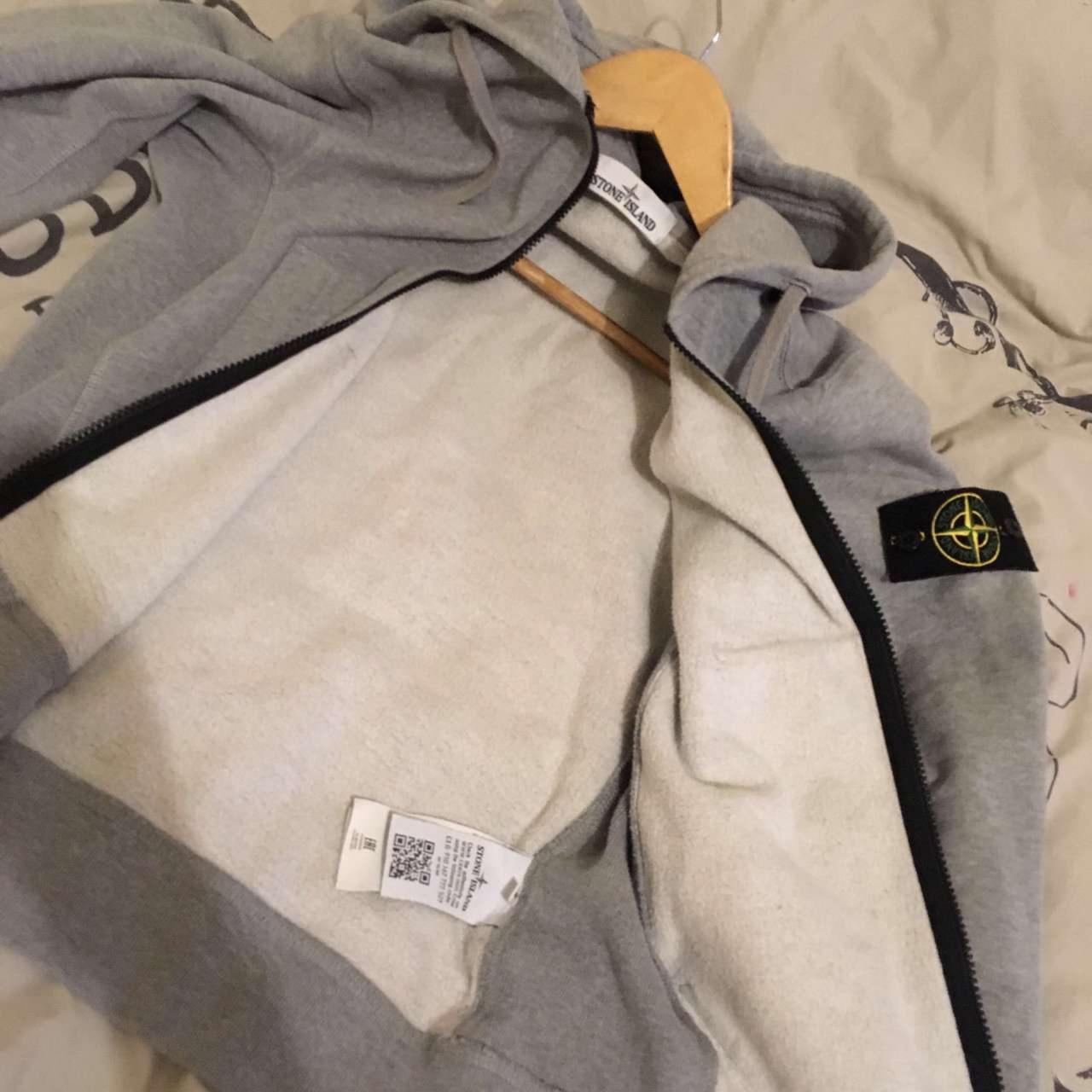 Stone island hoodie 100% authentic Very good... - Depop