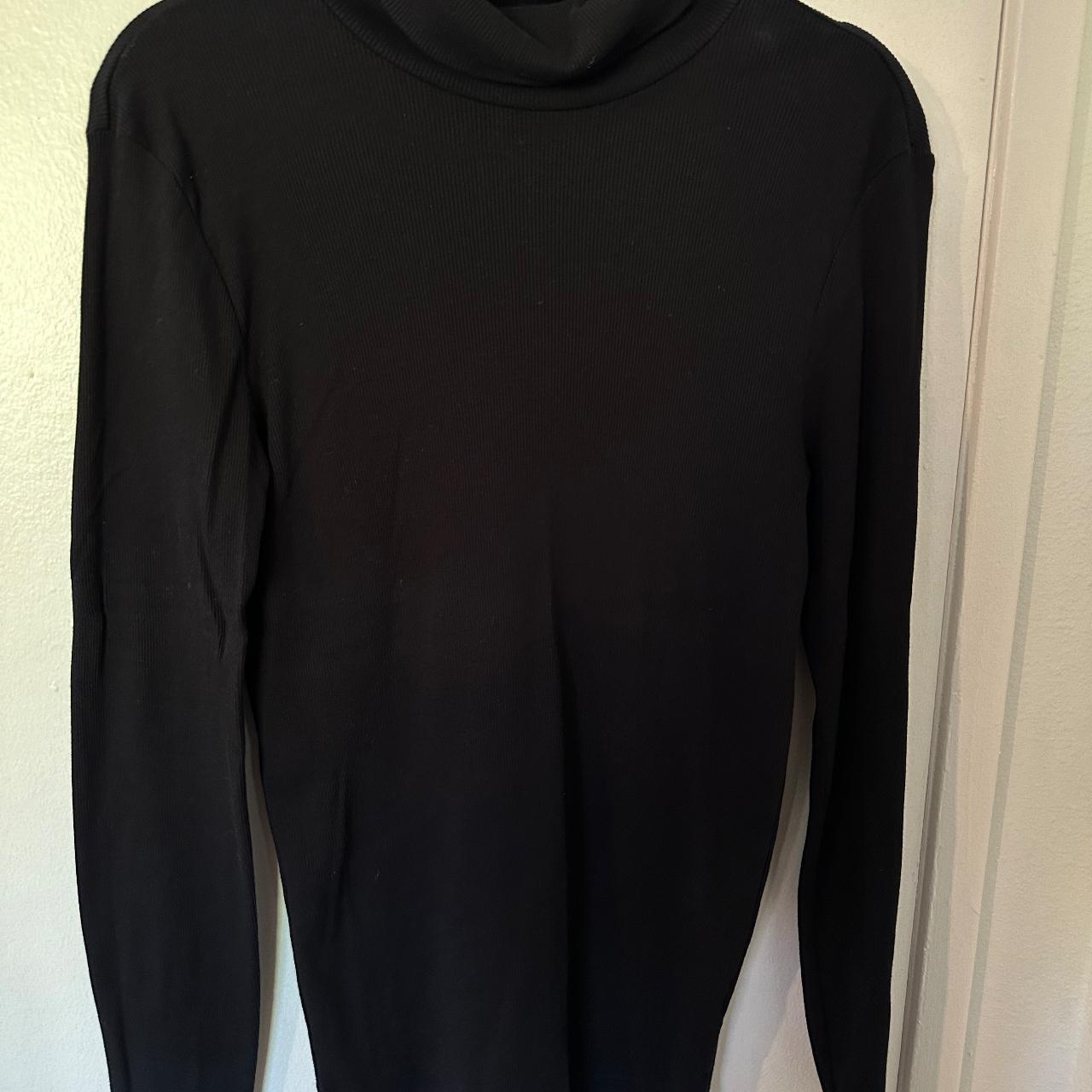 Topman Black Turtleneck - Depop