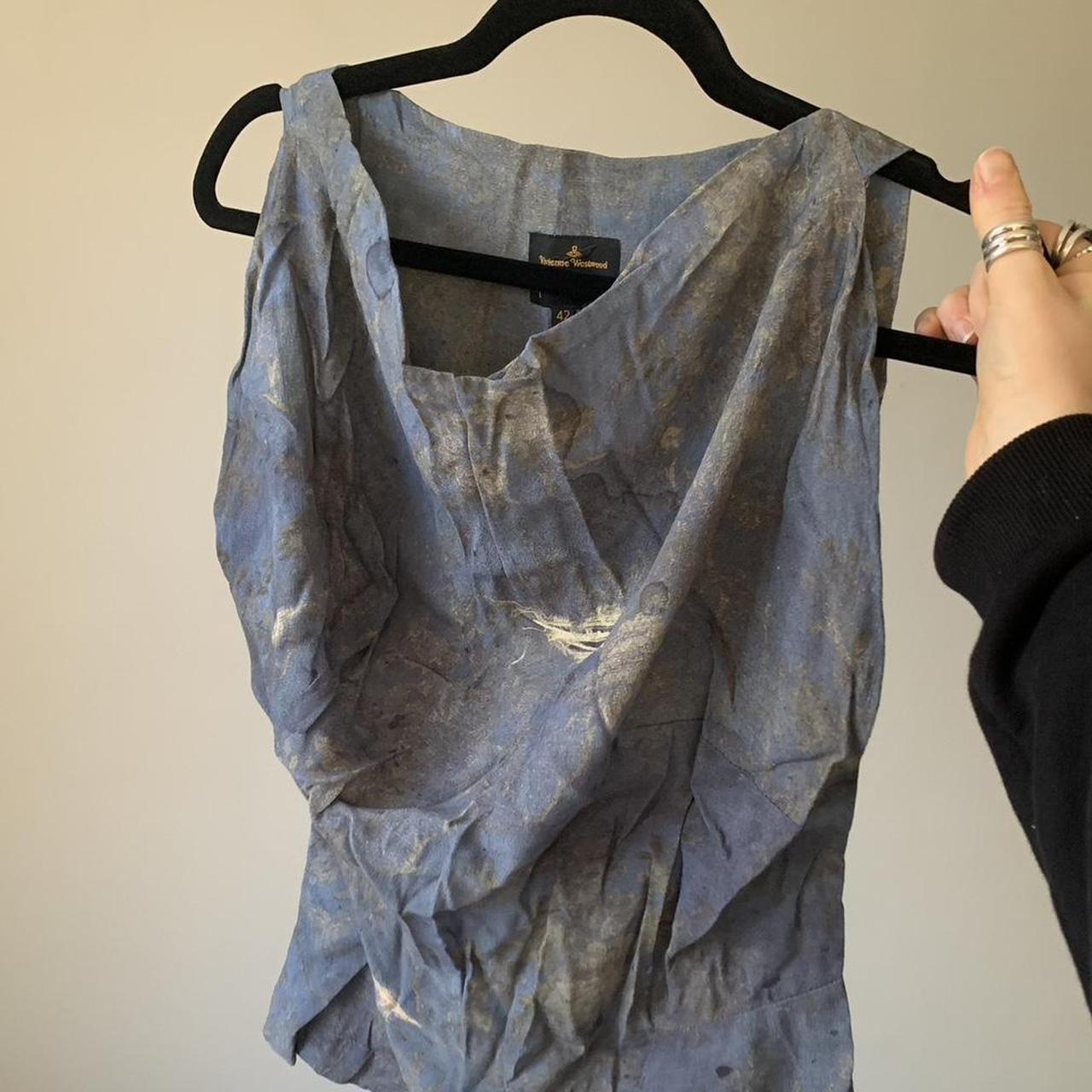 Vivienne Westwood anglomania cowl neck top. Zip | Depop