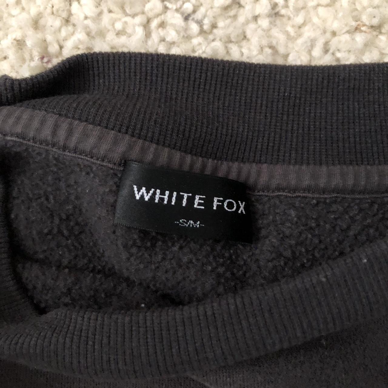 White Fox Sweatshirt in S/M #whitefox - Depop