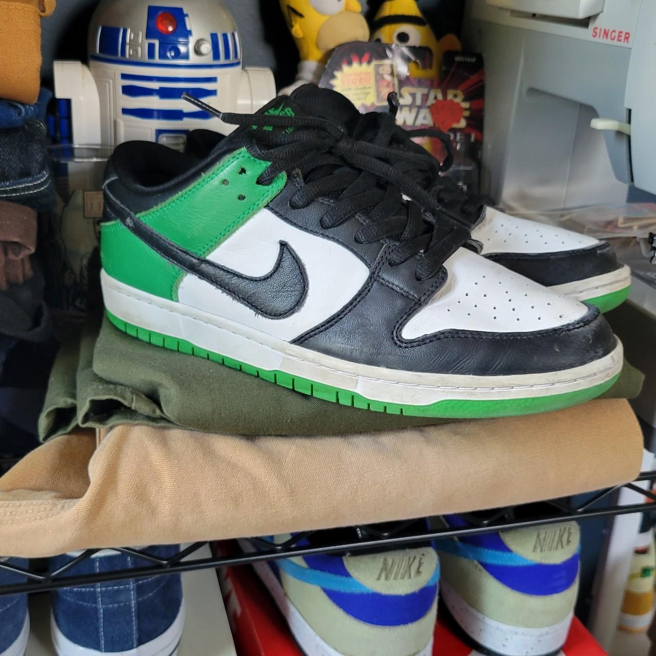 sb dunk low pro green