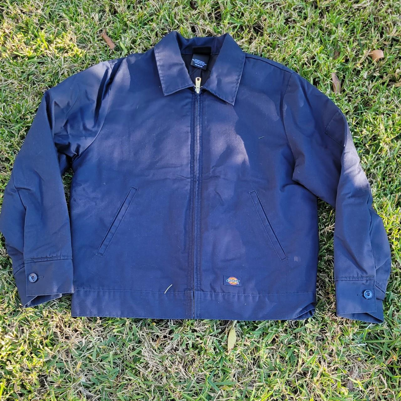 Dickies Men's Navy Jacket | Depop