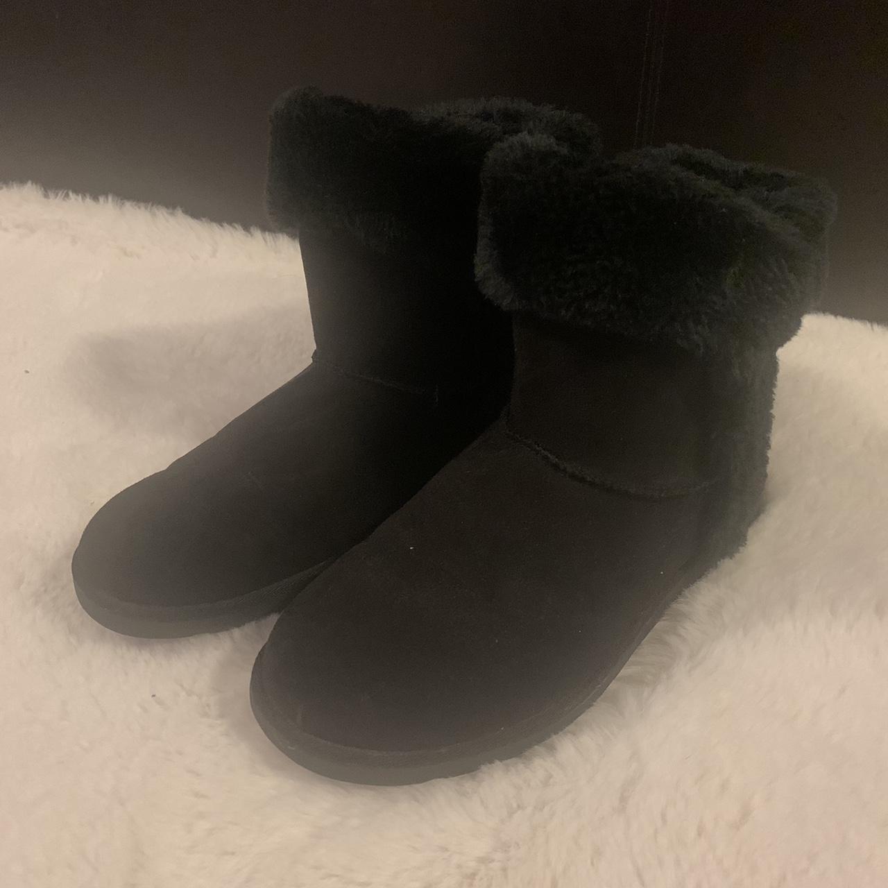 Target Women's Black Boots | Depop