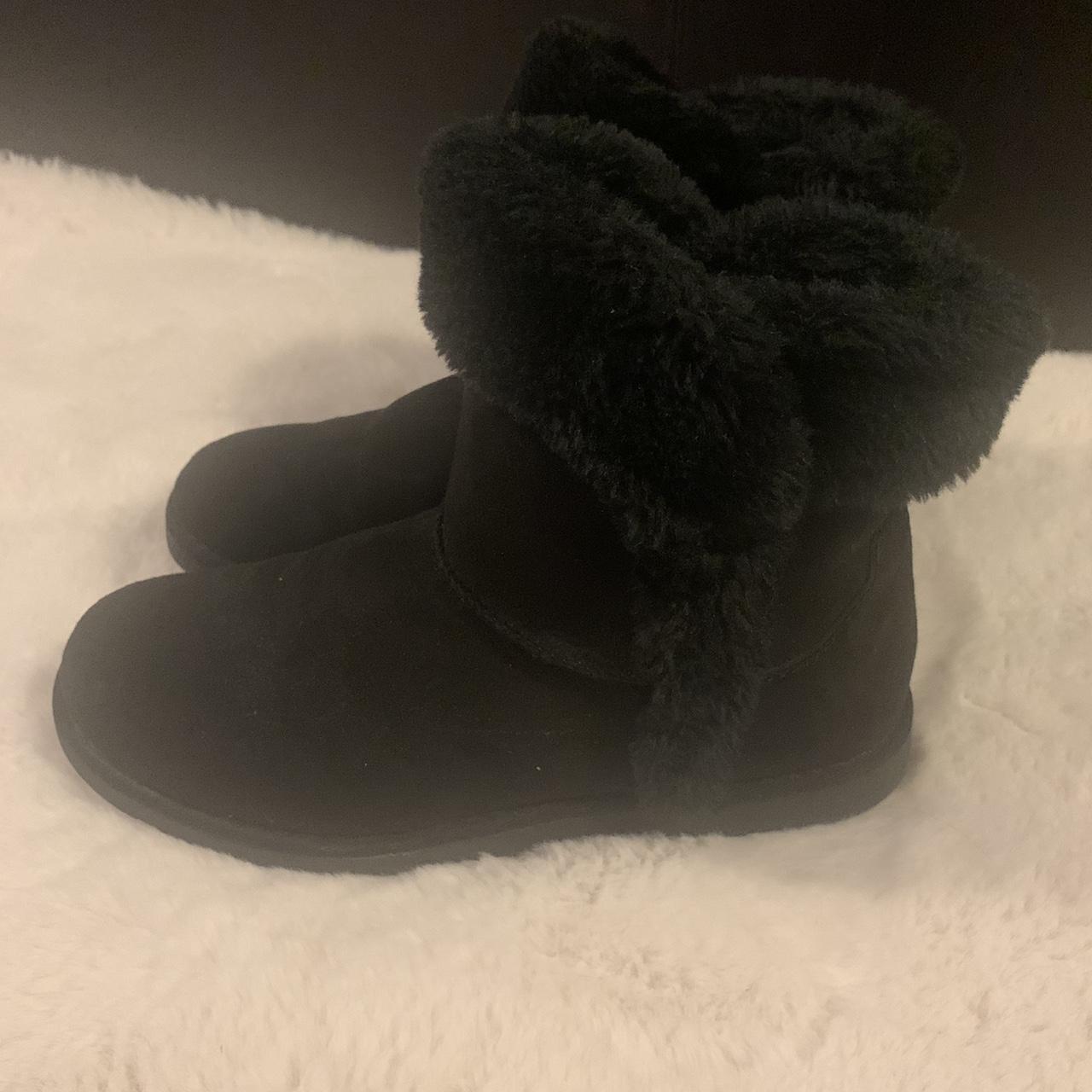 Target Women's Black Boots | Depop