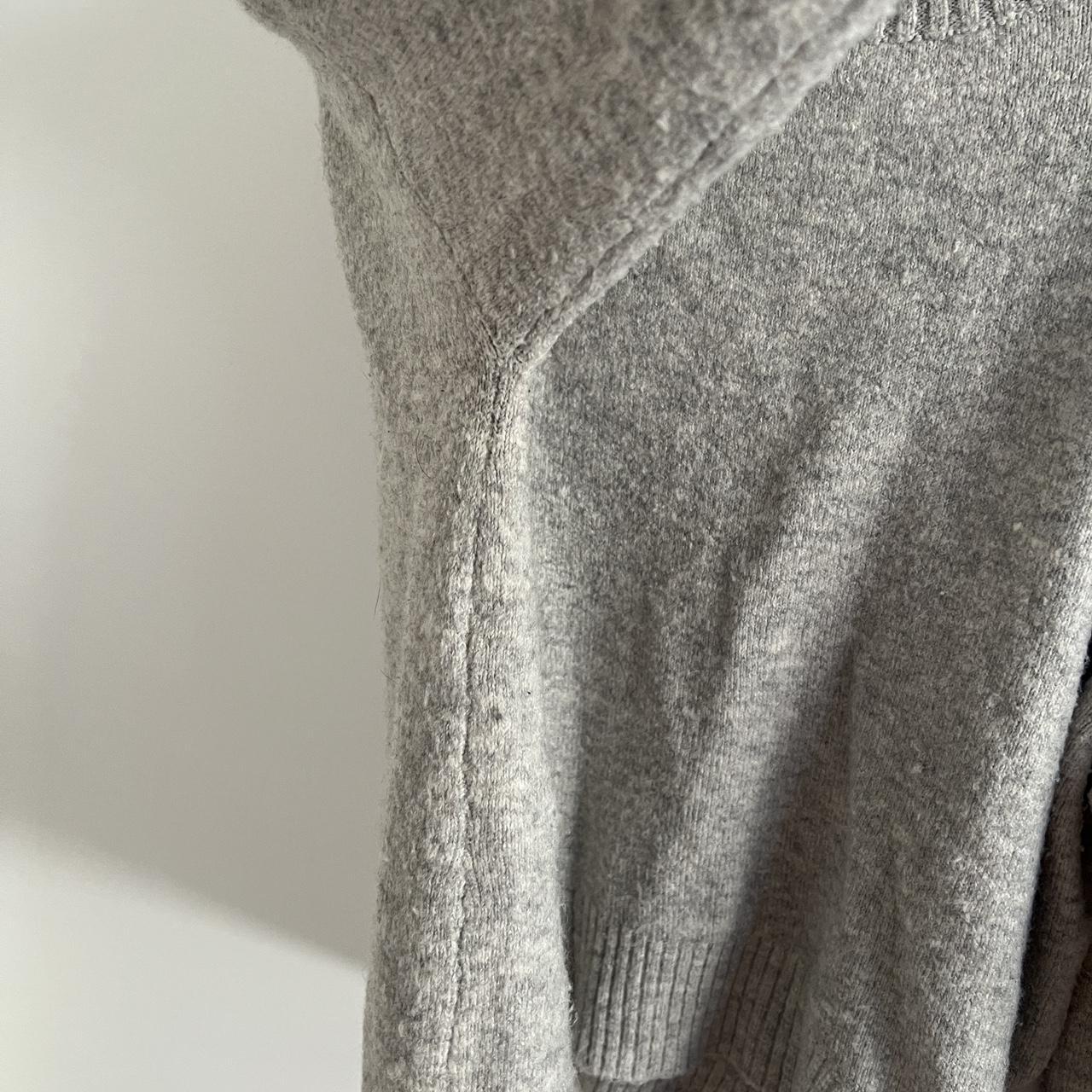Sportsgirl high neck grey knit - Size XS - peeling... - Depop