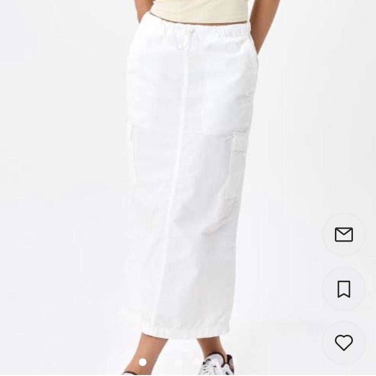 Glassons white maxi skirt bought for 50 Depop