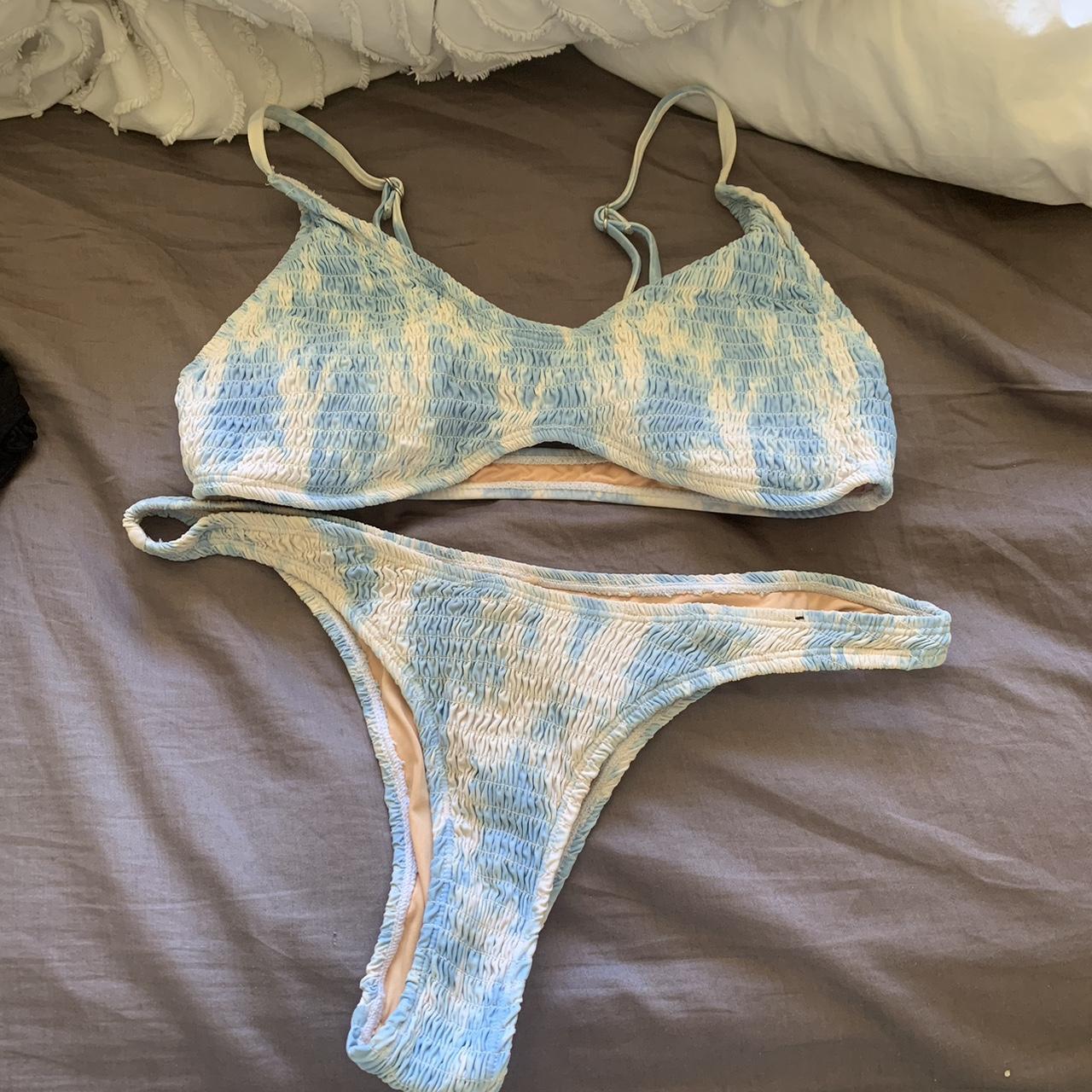 cotton on blue swimmer set - Depop