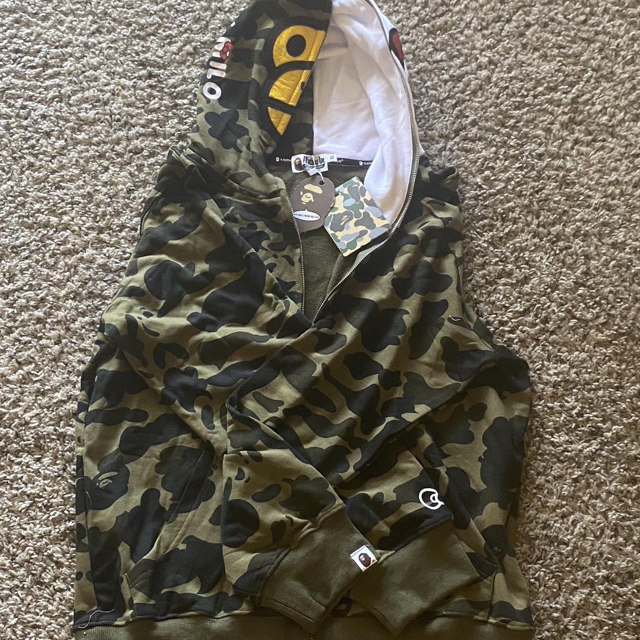 BAPE Sanrio Milo Hello Kitty Split Face 1st Camo... - Depop