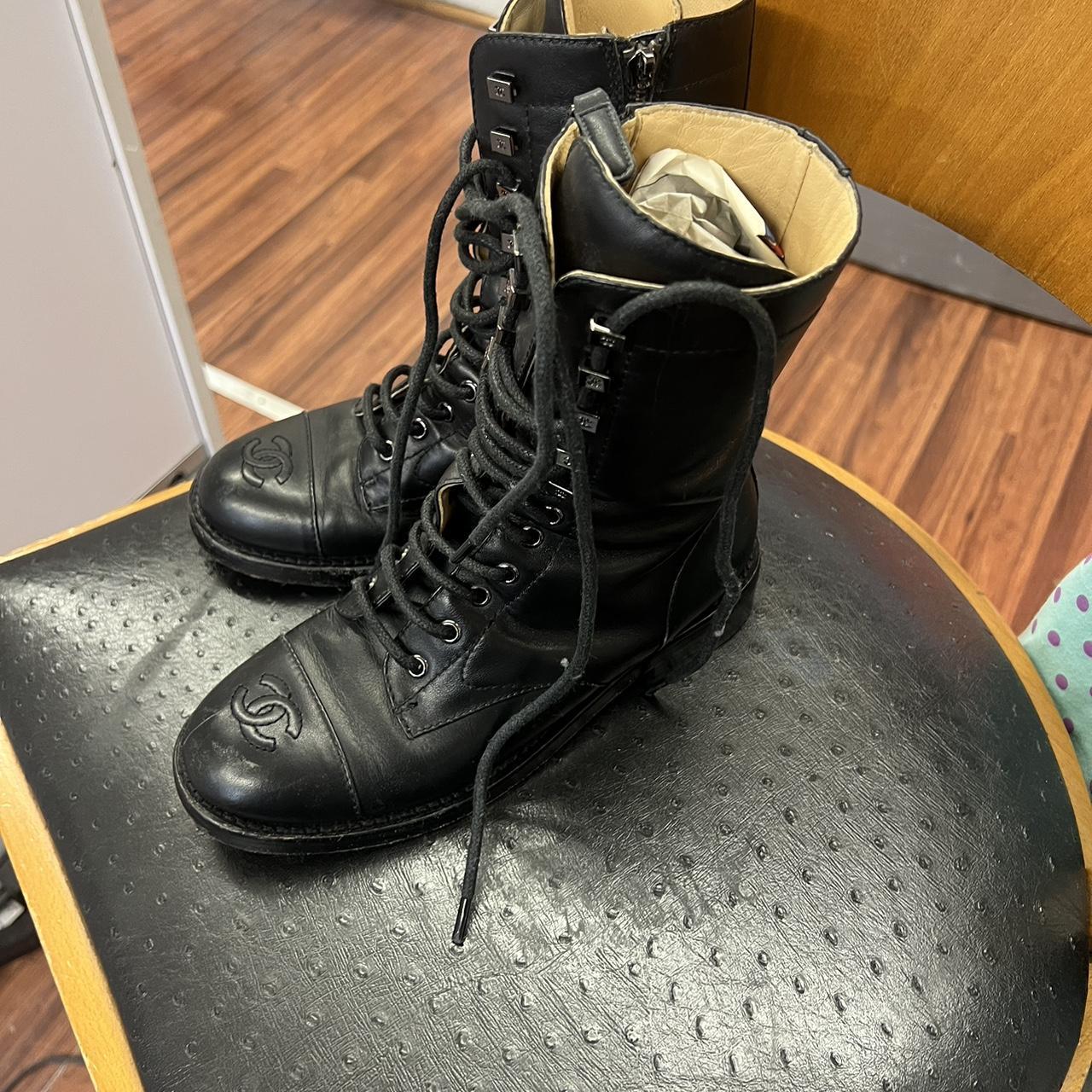 Chanel combat boots 2019 online