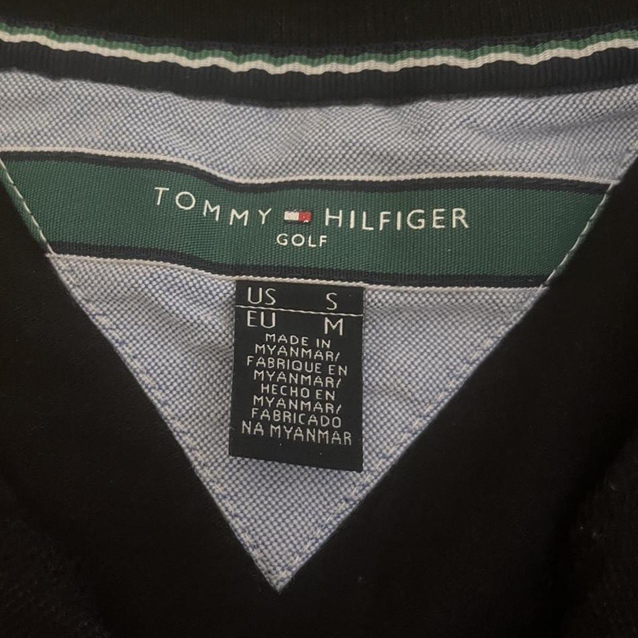 ♻️ | Dark Navy Tommy Holfiger golf polo shirt... - Depop