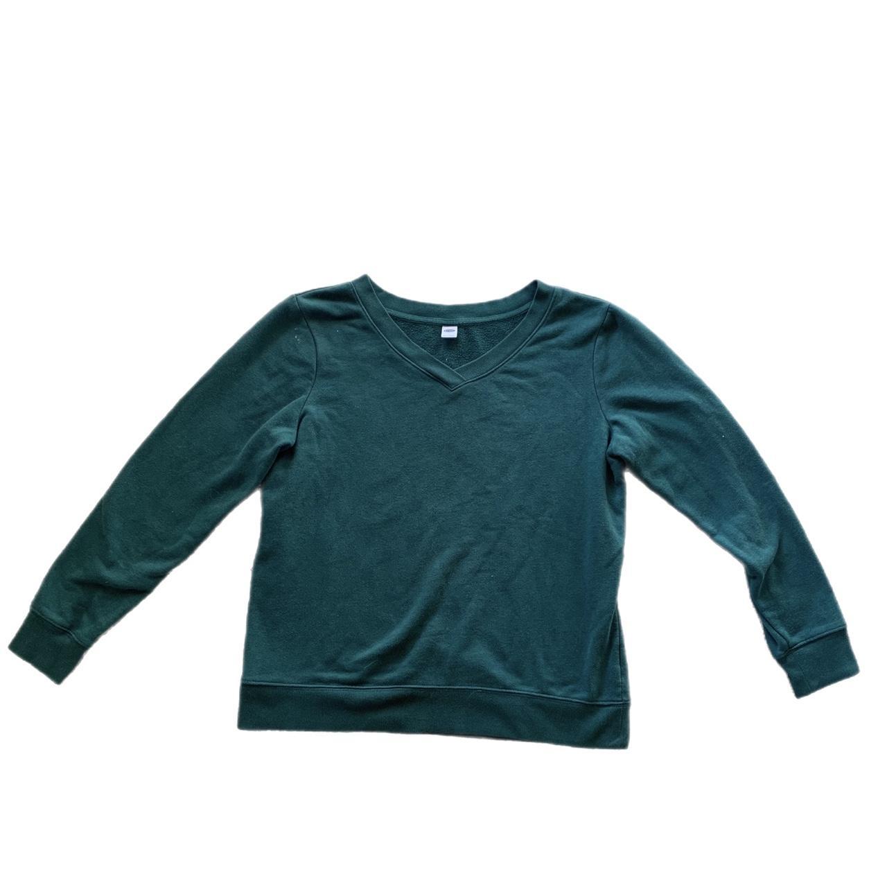 Green best sale tunic sweatshirt