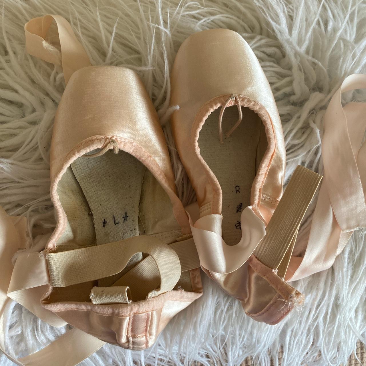 Used ballet pointe shoes for decoration or crafts... Depop