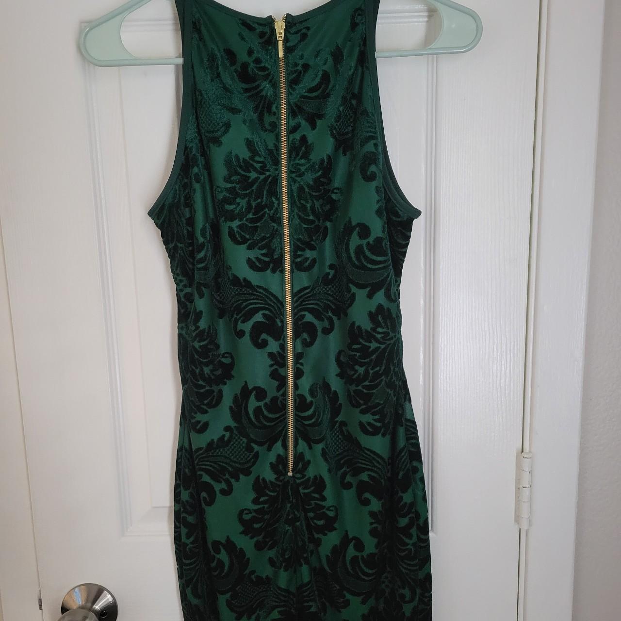 B Darlin Women's Green Dress (2)