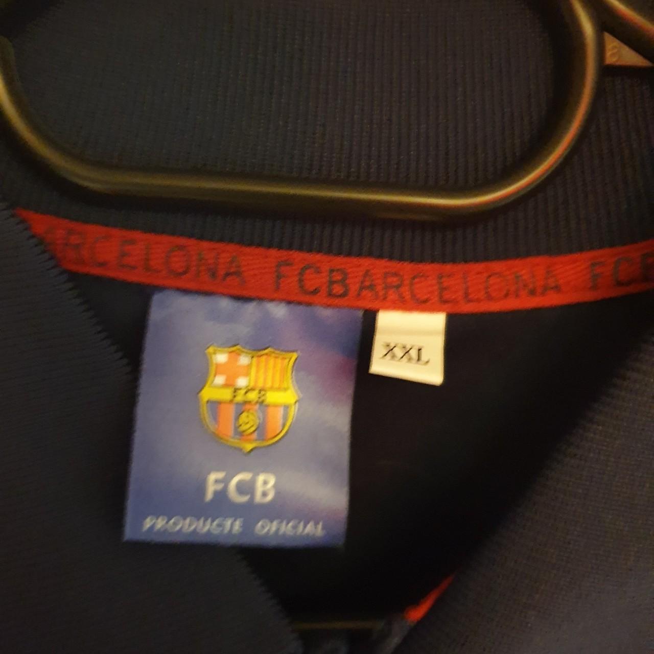 Fc barcelona polo shirt Size XXL very good condition... - Depop