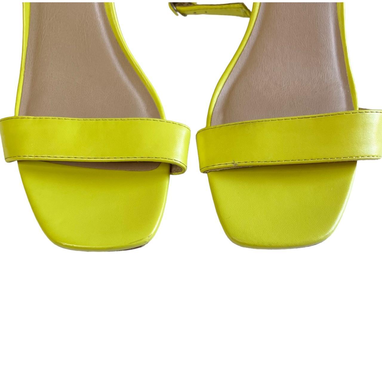 Wild Fable Ankle Strap Sandals Panya Bright Yellow... Depop