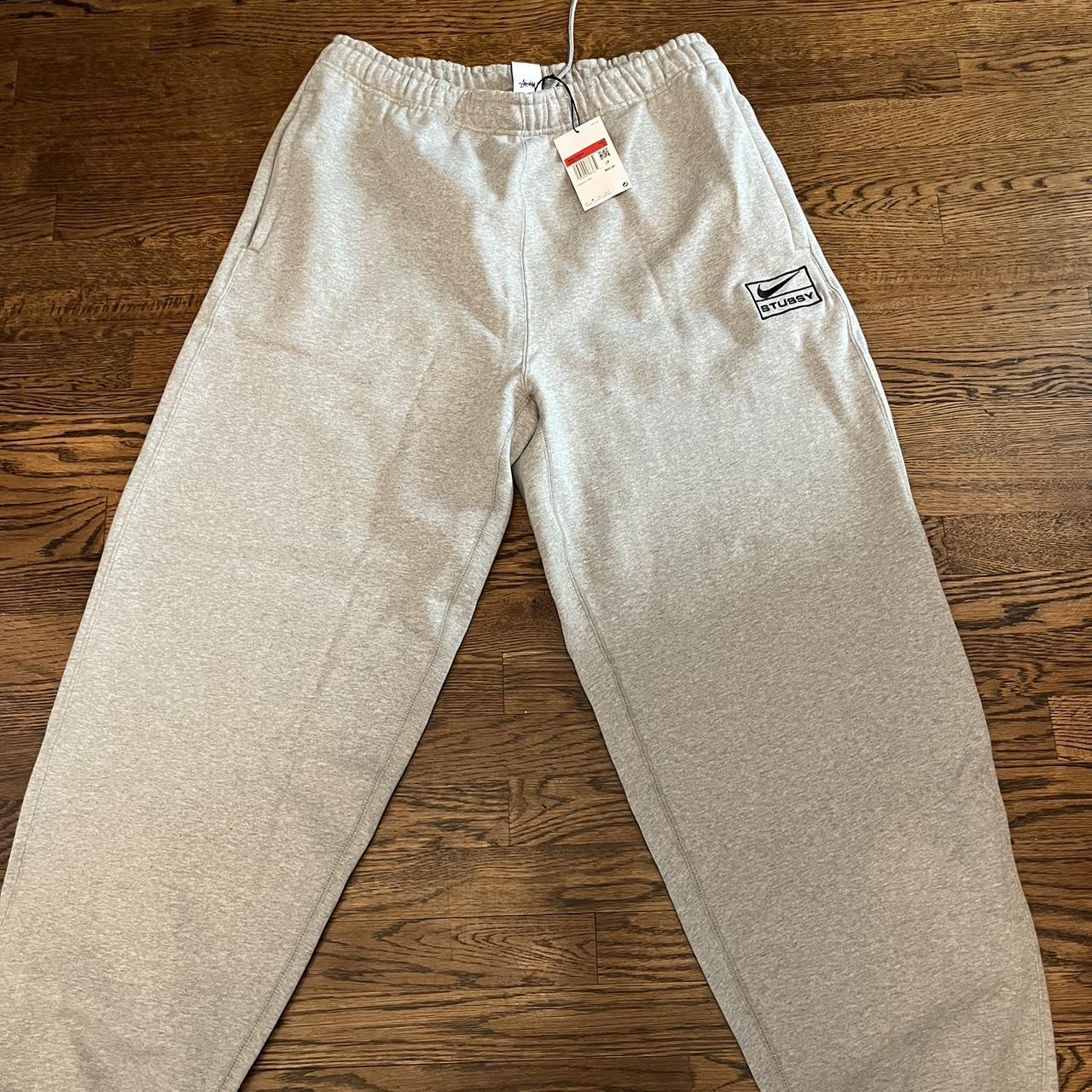 St Ssy Men S Grey Joggers Tracksuits Depop