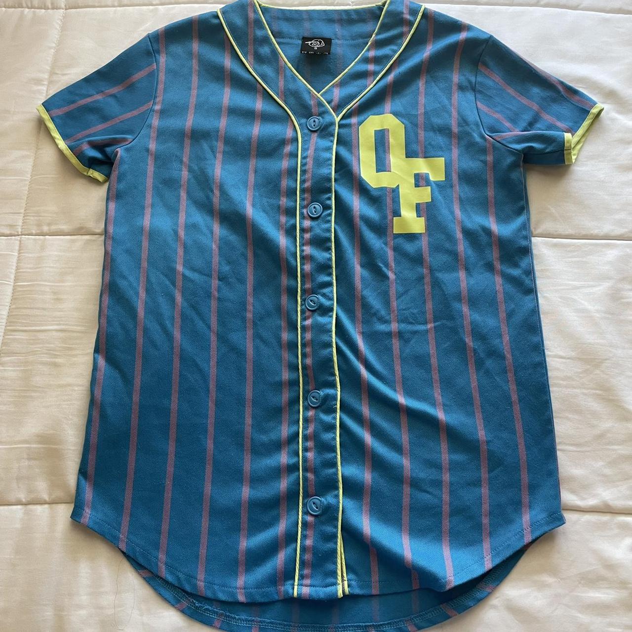 Odd Future Blue & Yellow Baseball Jersey