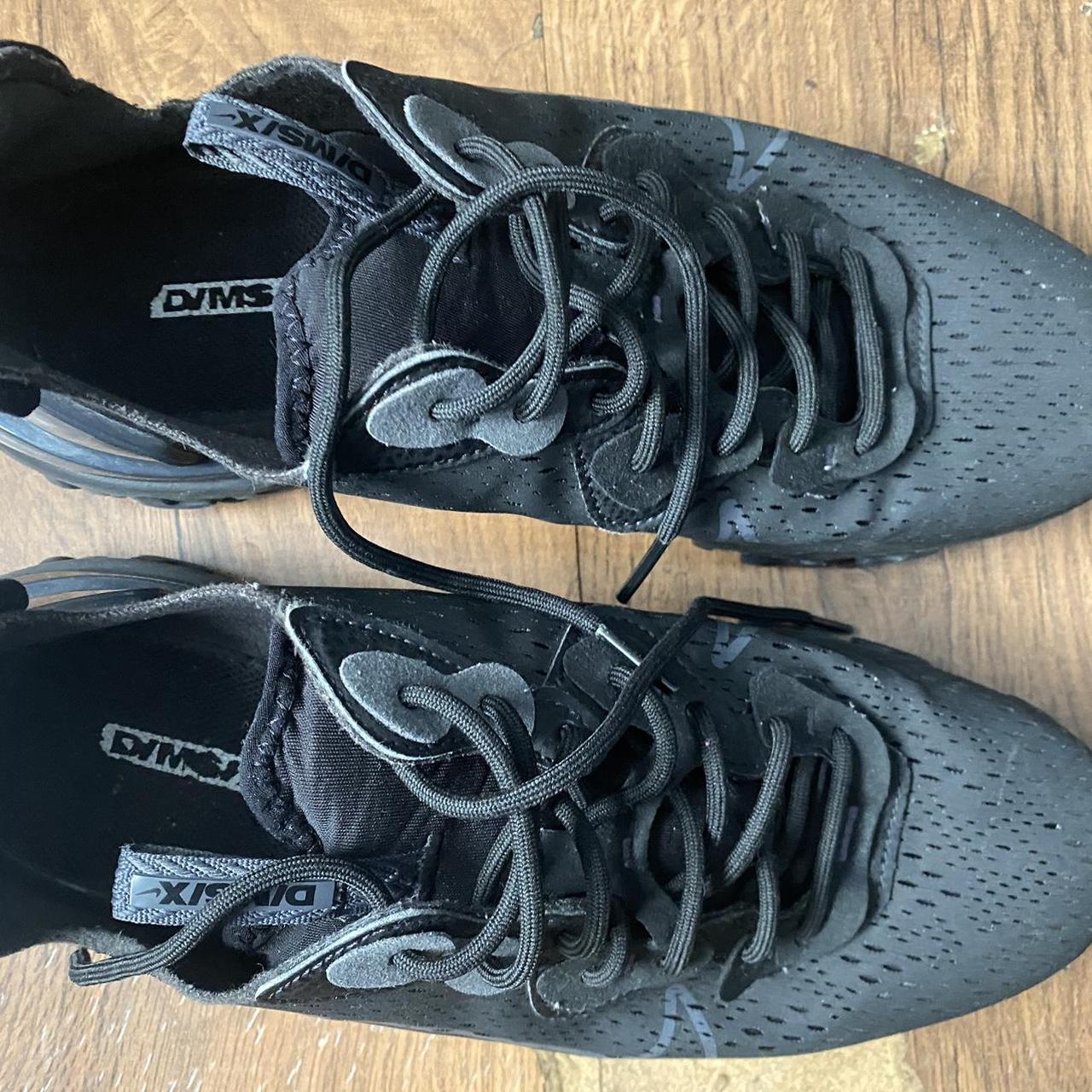 mens nike react vision black