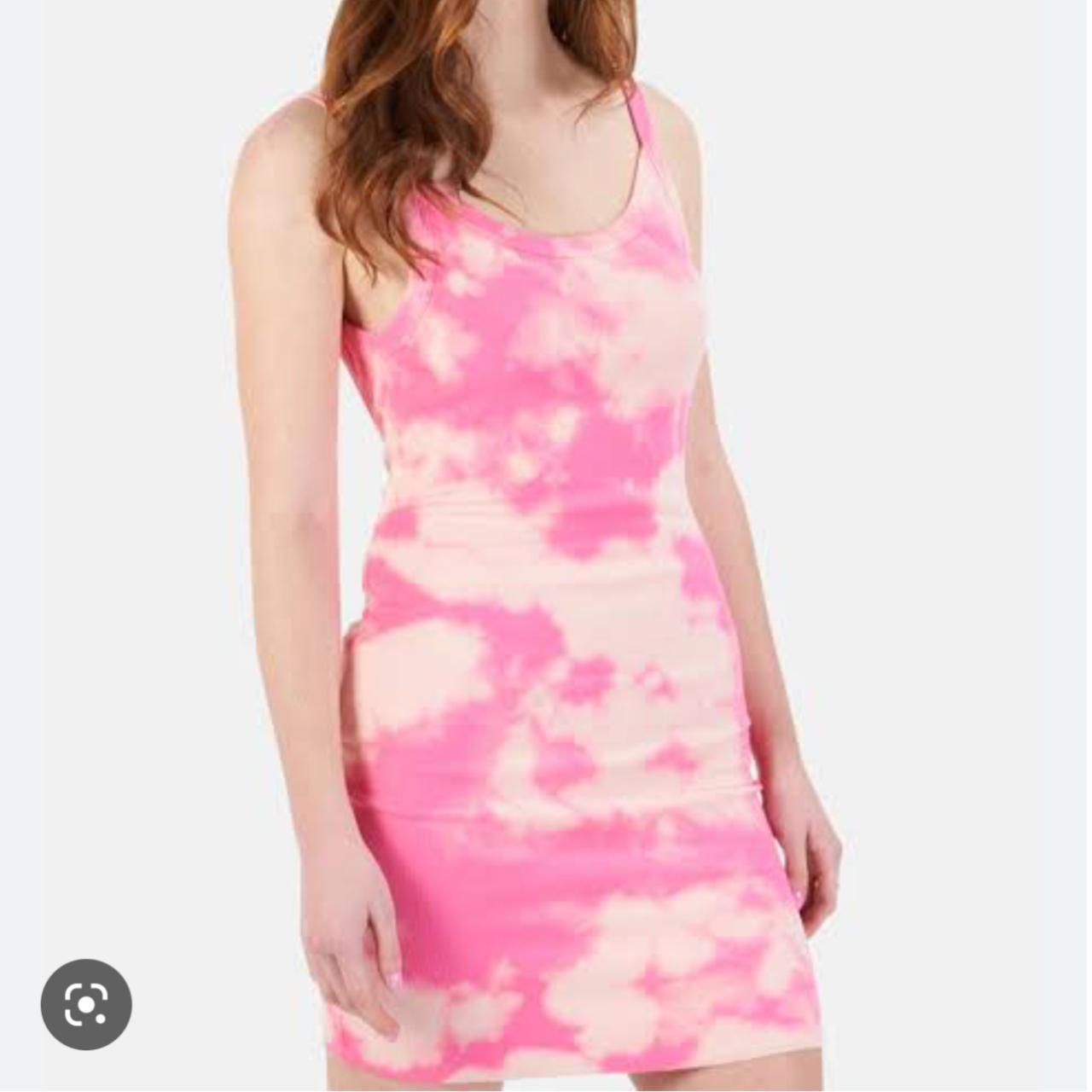 Cotton Citizen Women's White and Pink Dress Depop