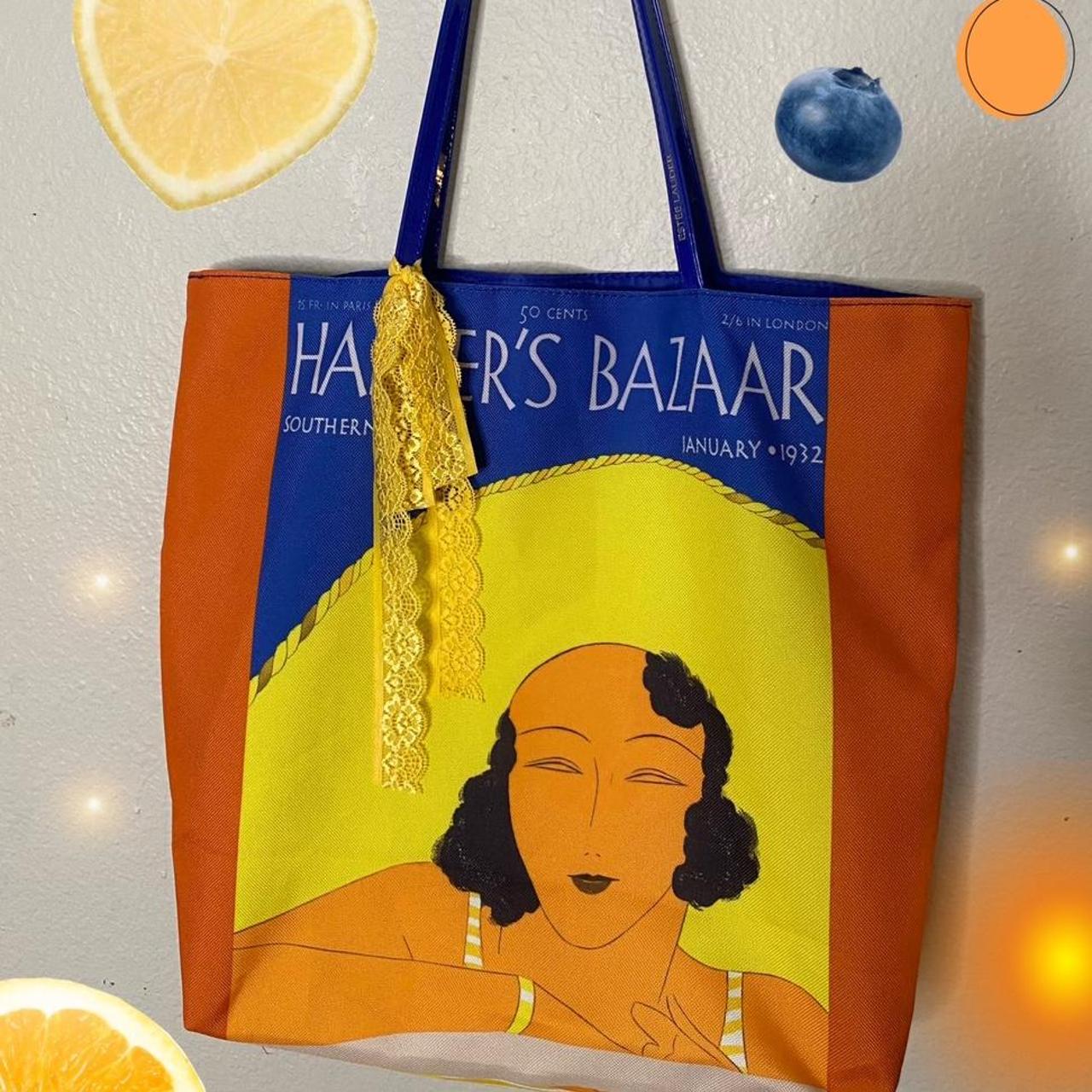 Estée Lauder Women's Yellow and Blue Bag