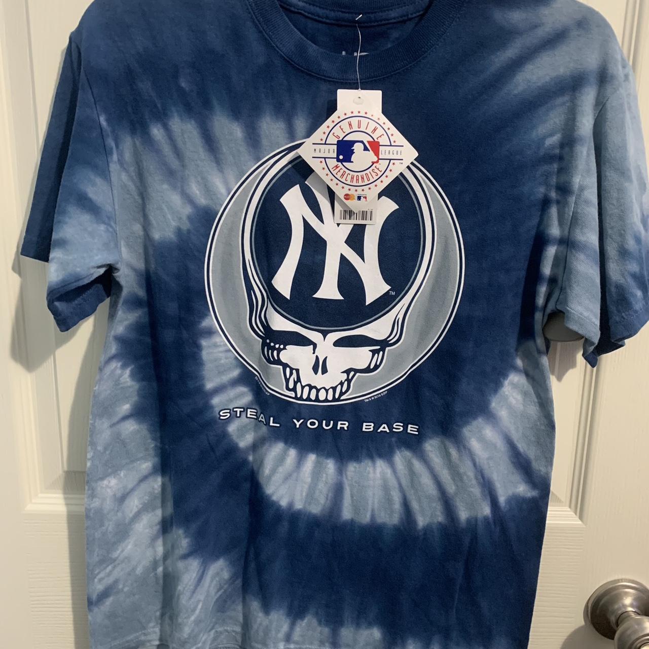 Liquid Blue GRATEFUL DEAD x NY YANKEES Steal Depop
