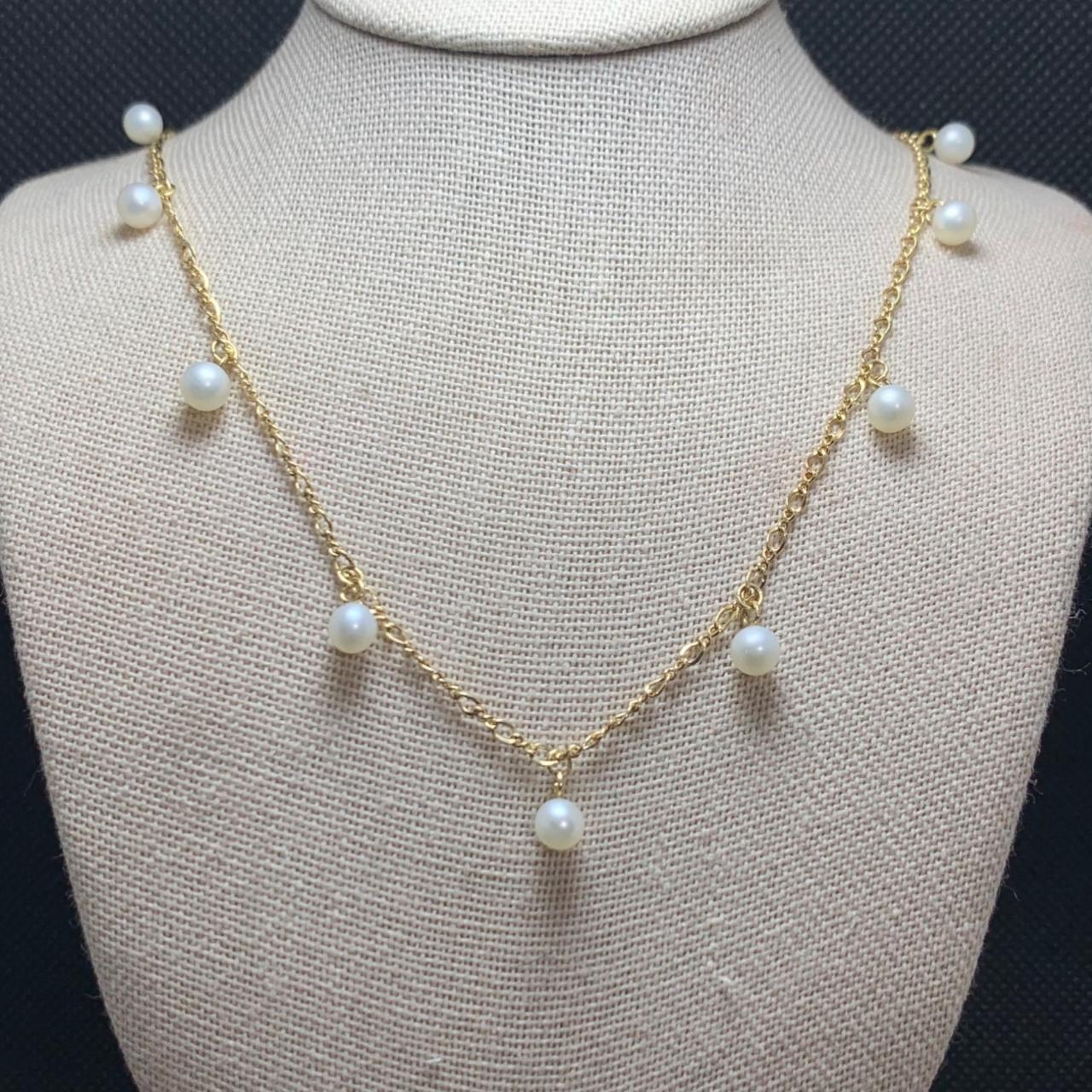 Depop pearl necklace sales