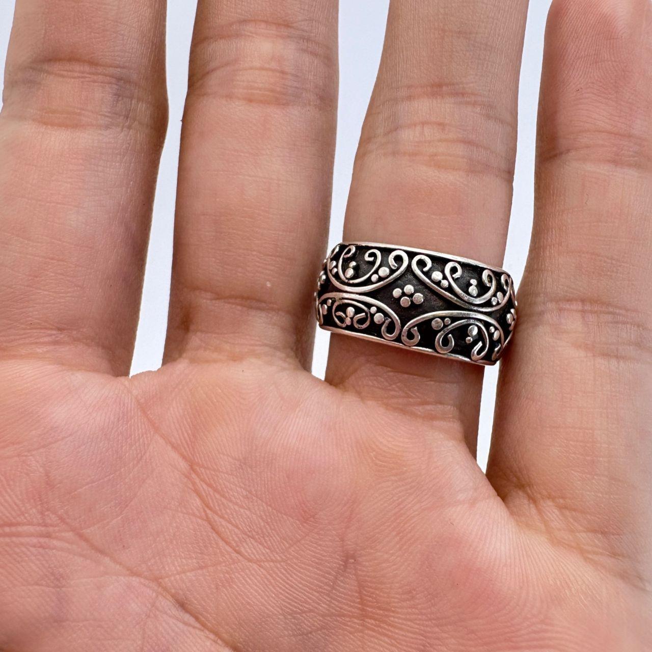 Preloved Women's Ring - Silver – VTG Solid Sterli… - image 5