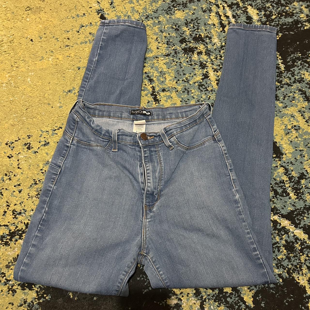 fashion nova skinny jeans size 7 jeans Depop