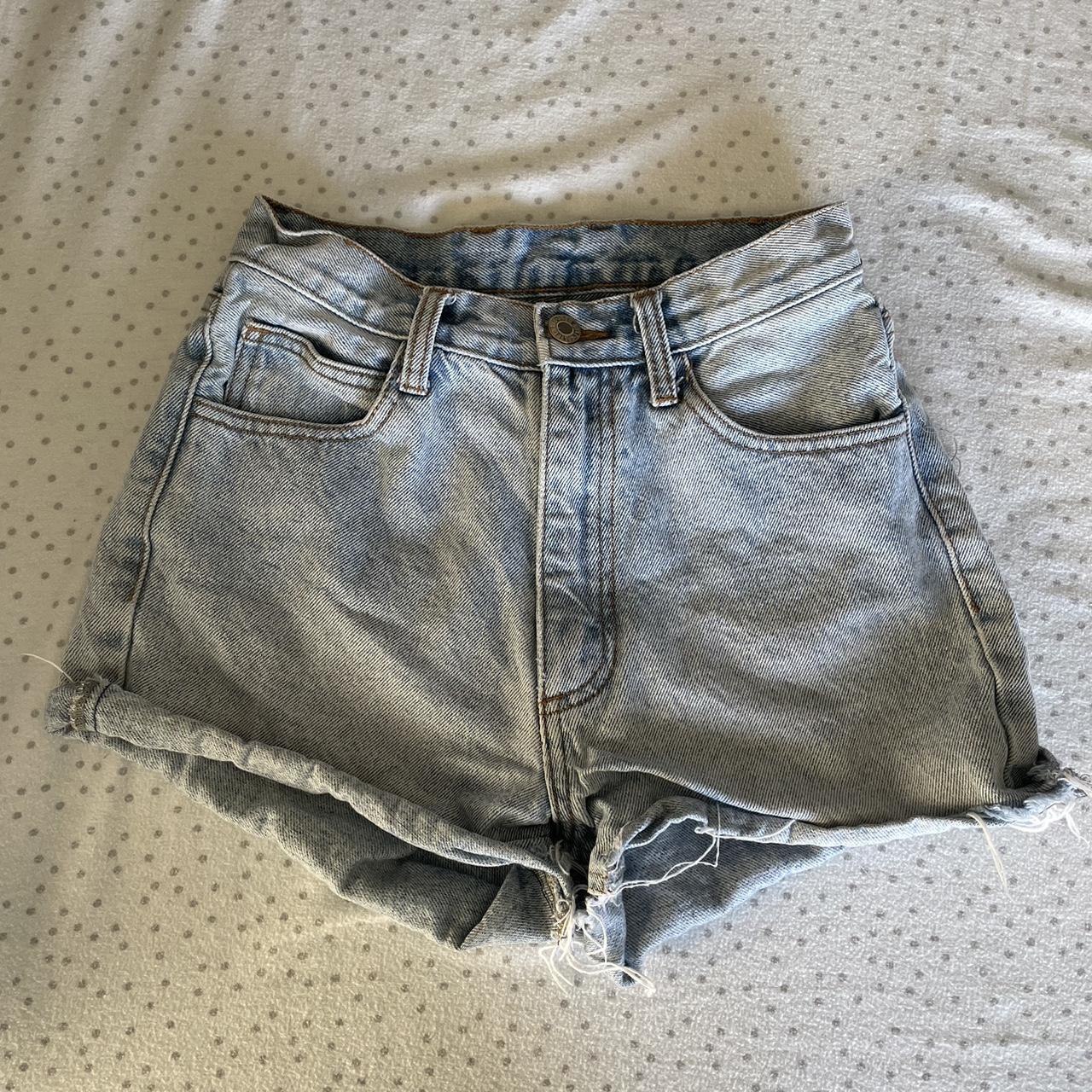 brandy melville denim shorts Depop