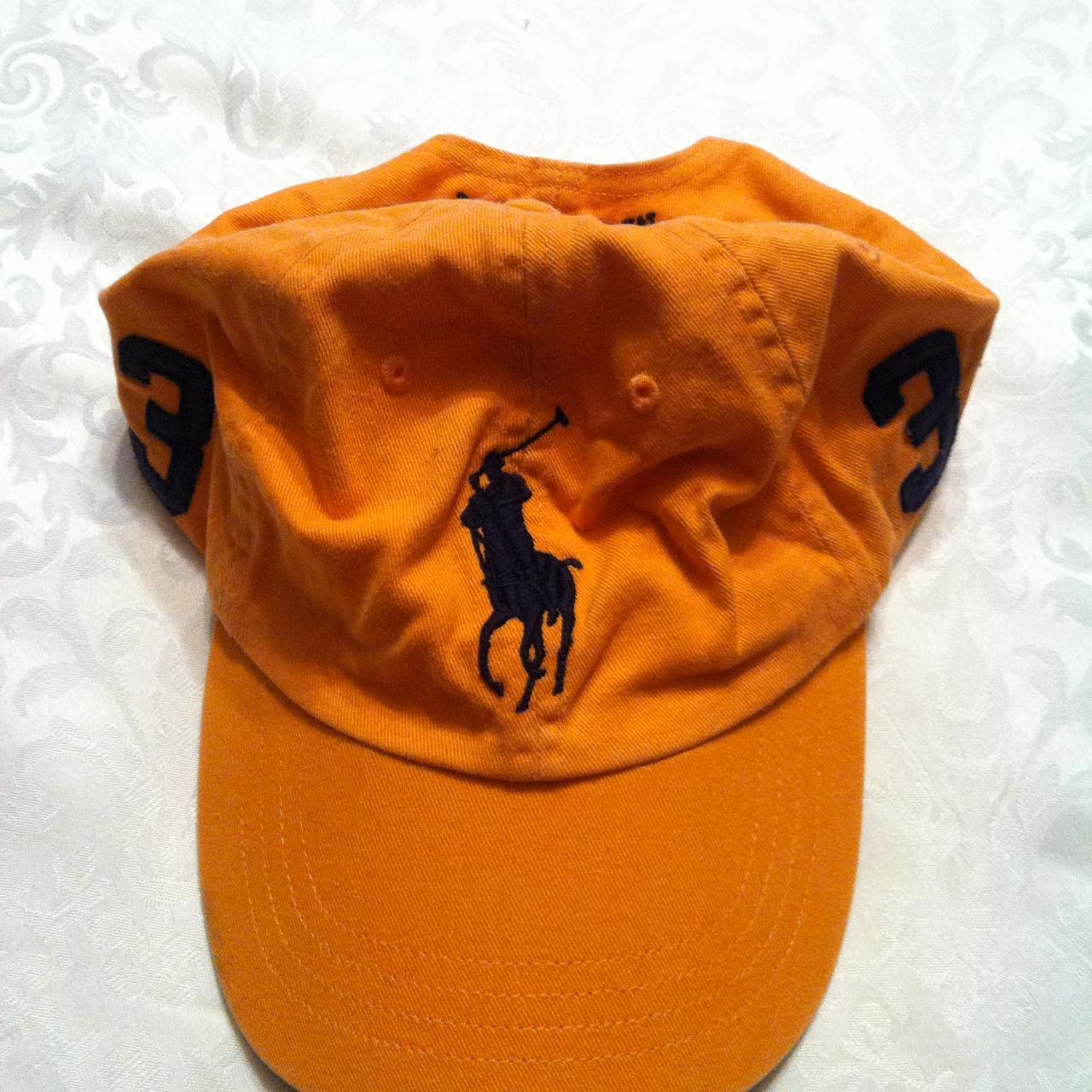 Polo hat clearance orange