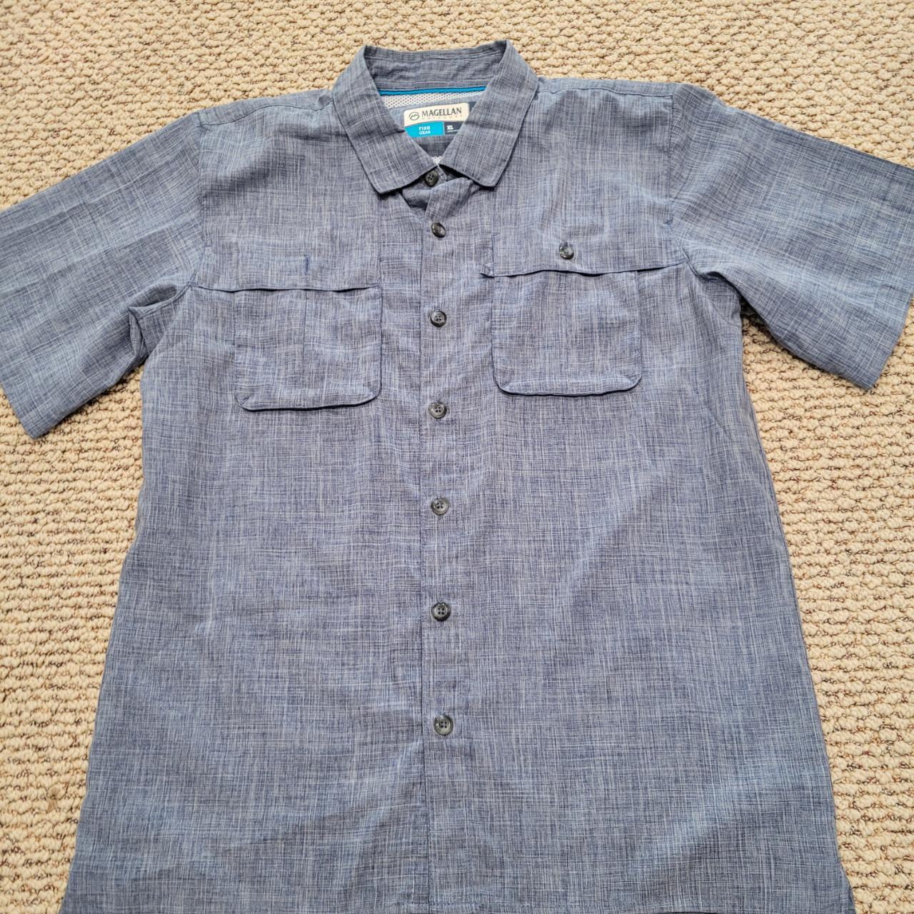 Two Magellan button down fishing shirts Boys XL. The... - Depop