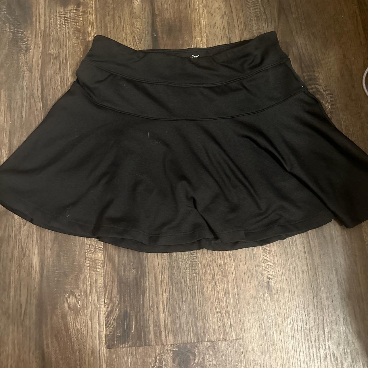 old navy girls black tennis skirt size L (10-12) - Depop