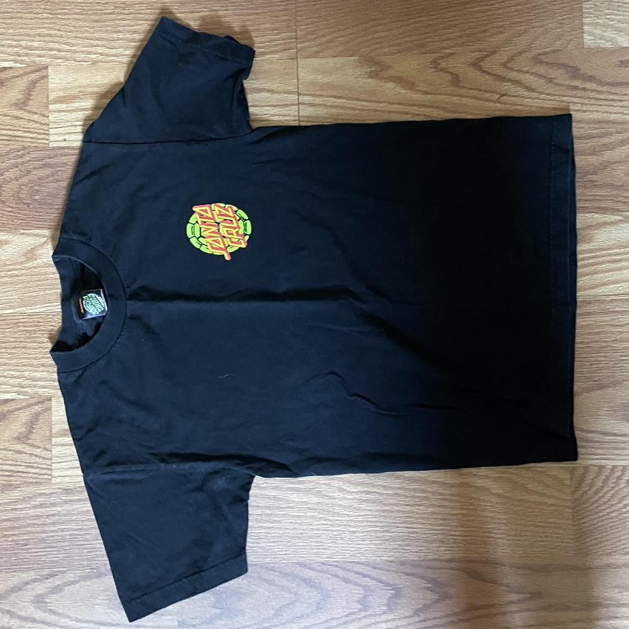 Santa Cruz x TMNT Ninja Turtles Black T-Shirt