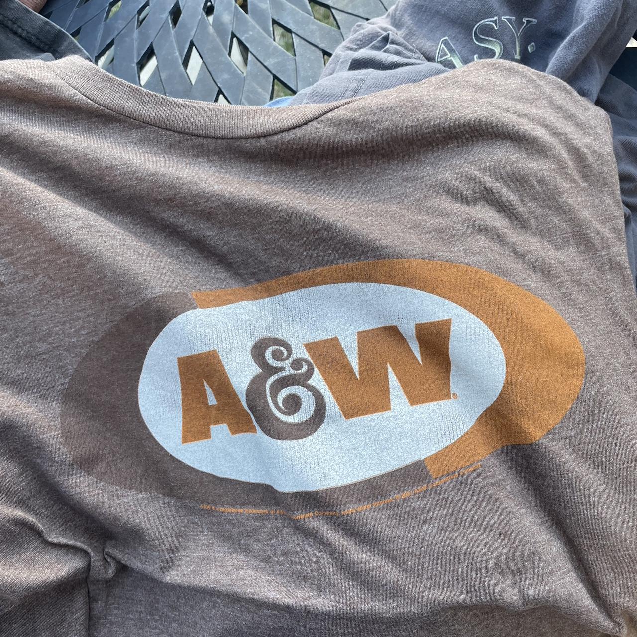 A&W tee shirt, got hella compliments from women... - Depop