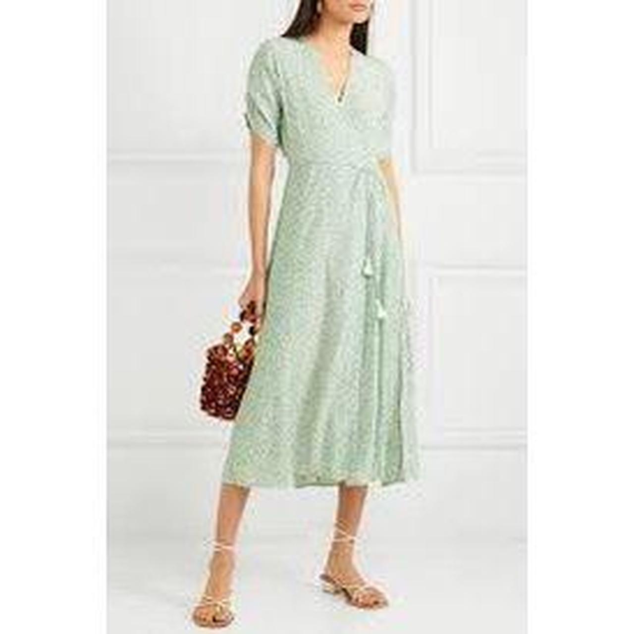 Faithfull chiara store midi wrap dress