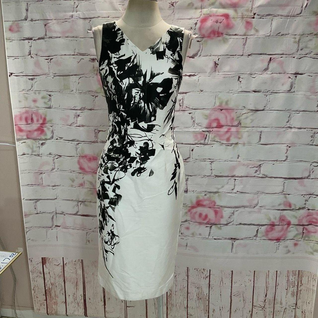 David meister clearance floral dress